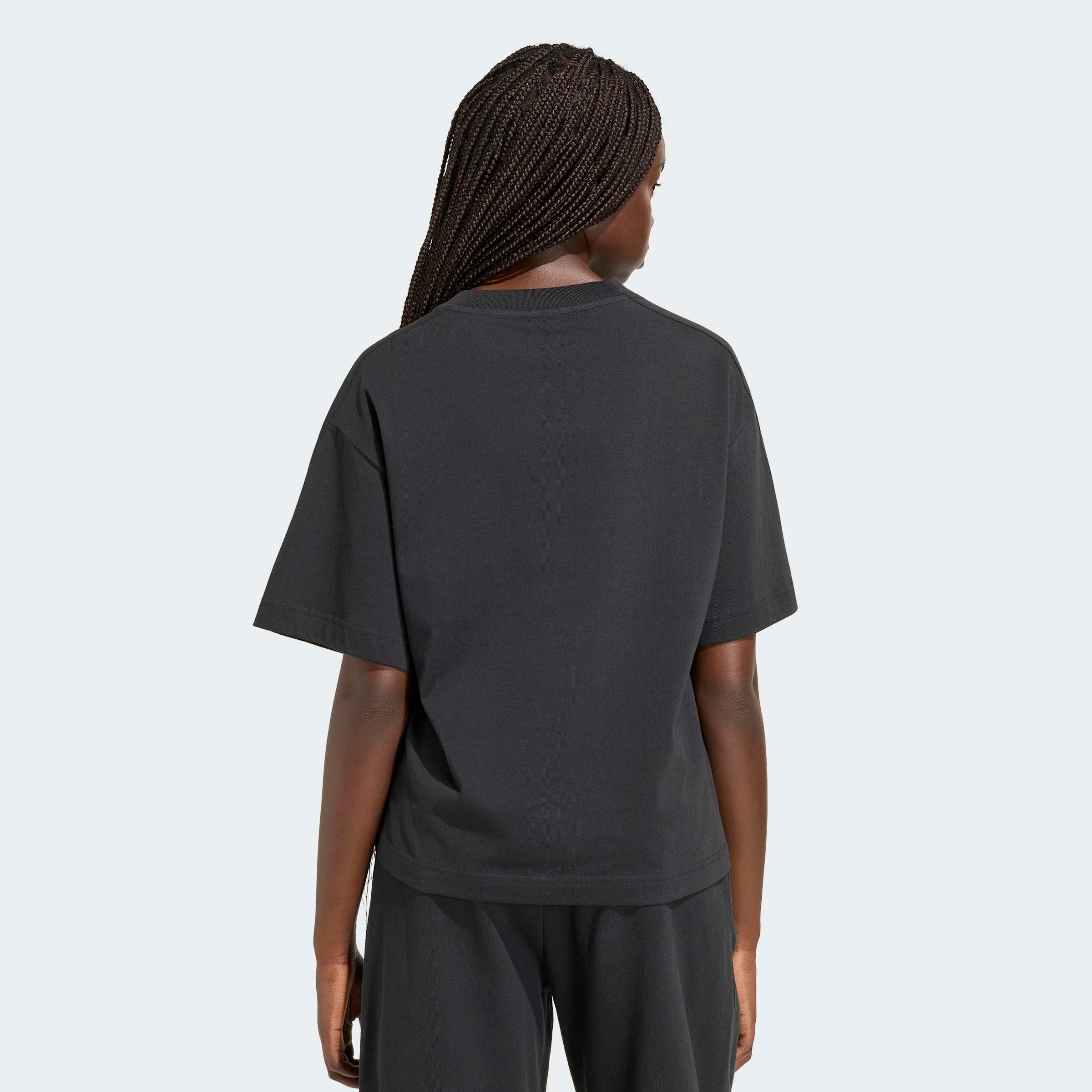 adidas Sportswear T-Shirt »ADIDAS KIT, KLEINES LOGO« Schwere Premium-Qualität, robuste Stoffstruktur