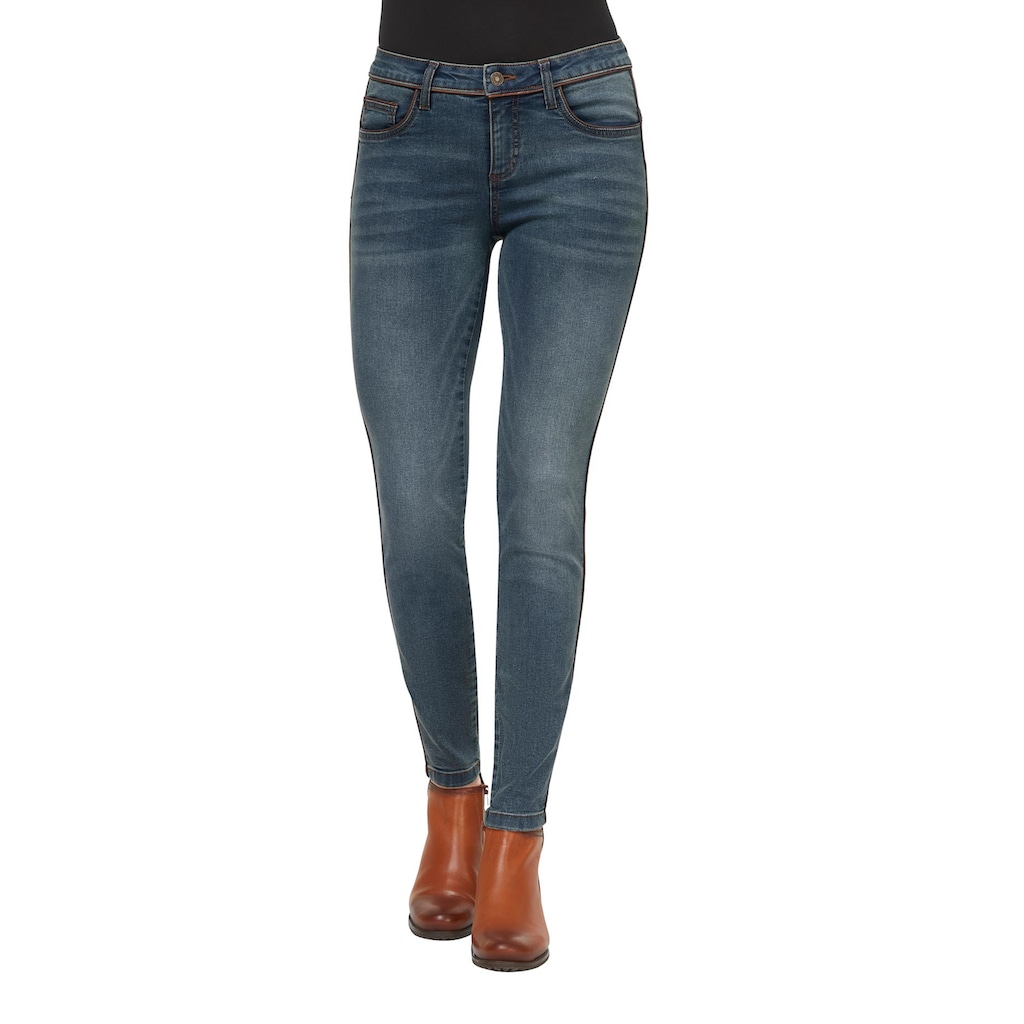 LINEA TESINI by heine Push-up-Jeans, (1 tlg.)