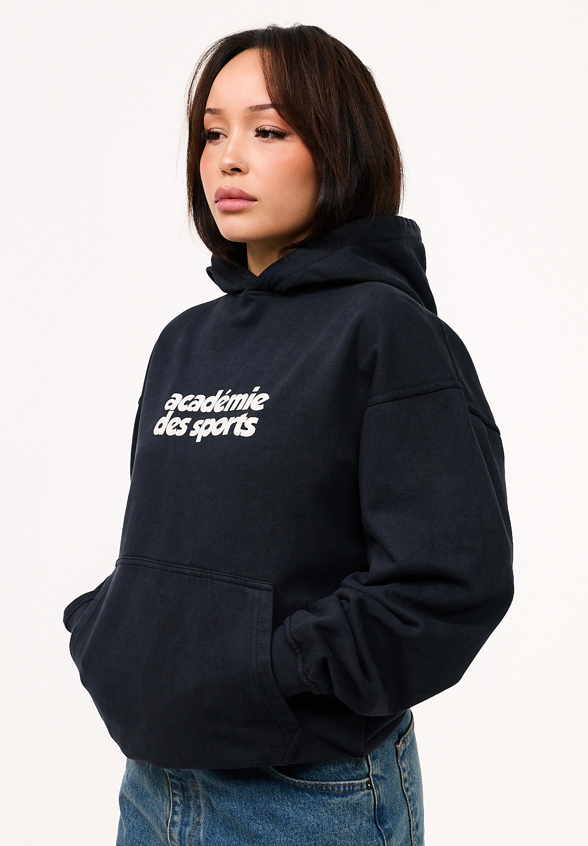 Daily Cotton Hoodie »Damen Heavy Oversize Hoodie Kapuzenpullover Sweatshirt Raglan Sweater«, Damen Heavy Oversize Hoodie Kapuzenpullover Sweatshirt Raglan Sweater
