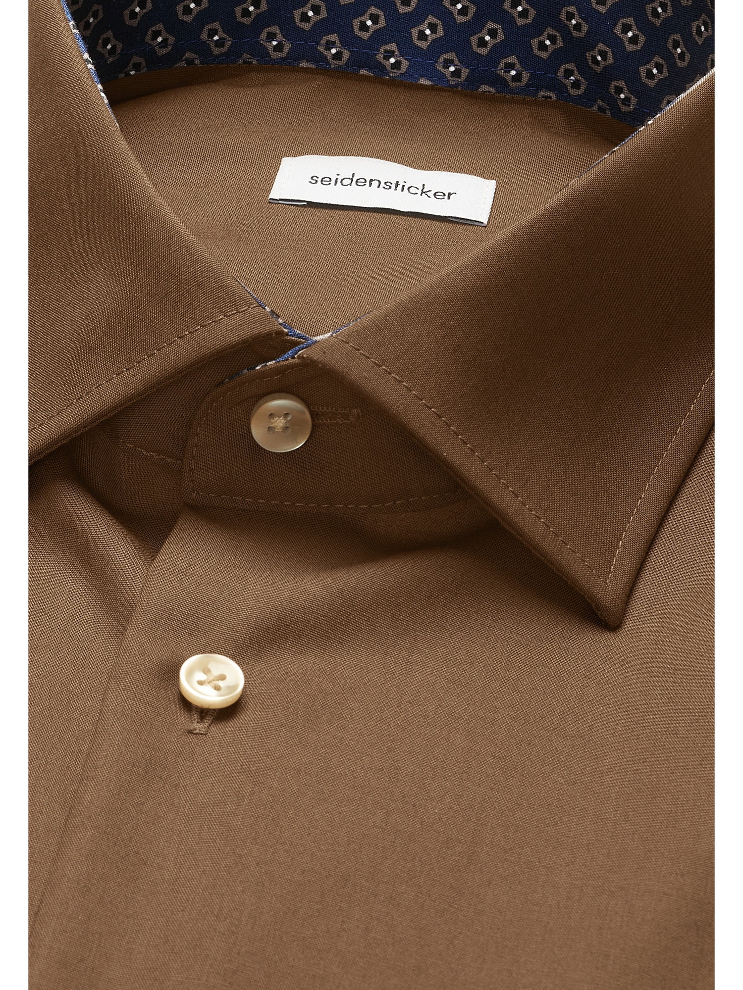 seidensticker Businesshemd »Schwarze Rose« Regular 1/1 Kentkragen Uni