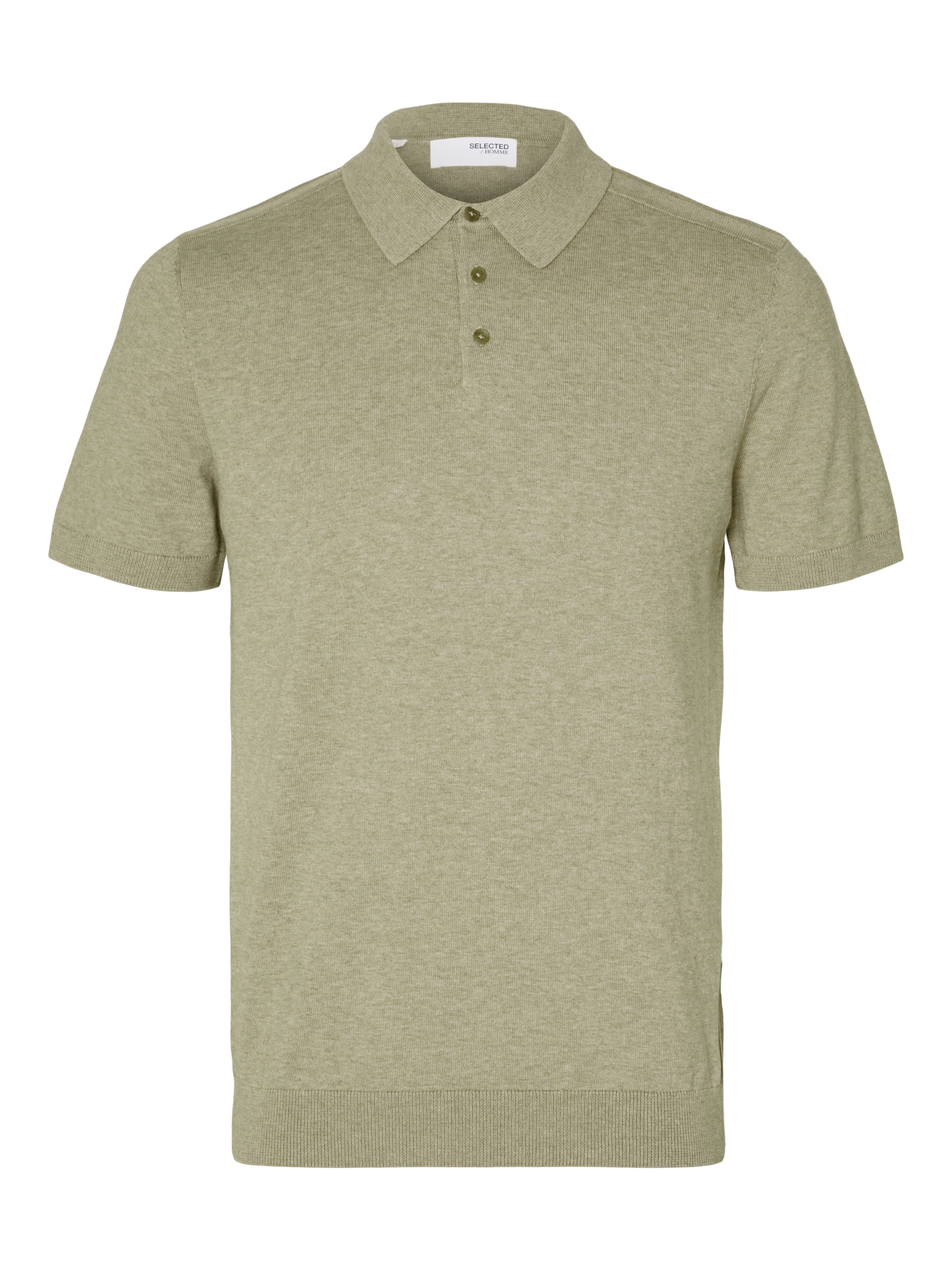 SELECTED HOMME Poloshirt »SLHBERG SS KNIT POLO NOOS«