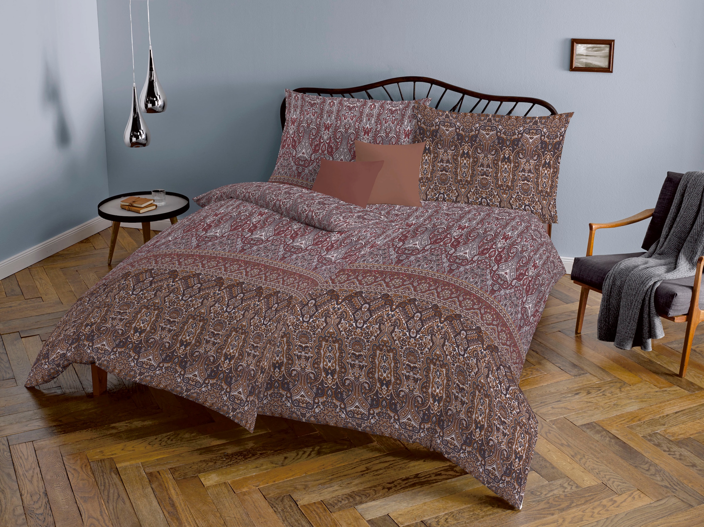 fleuresse Bettwäsche »Davos«, Feinbiber, Baumwolle, in Gr. 135x200, 155x220, 200x200cm