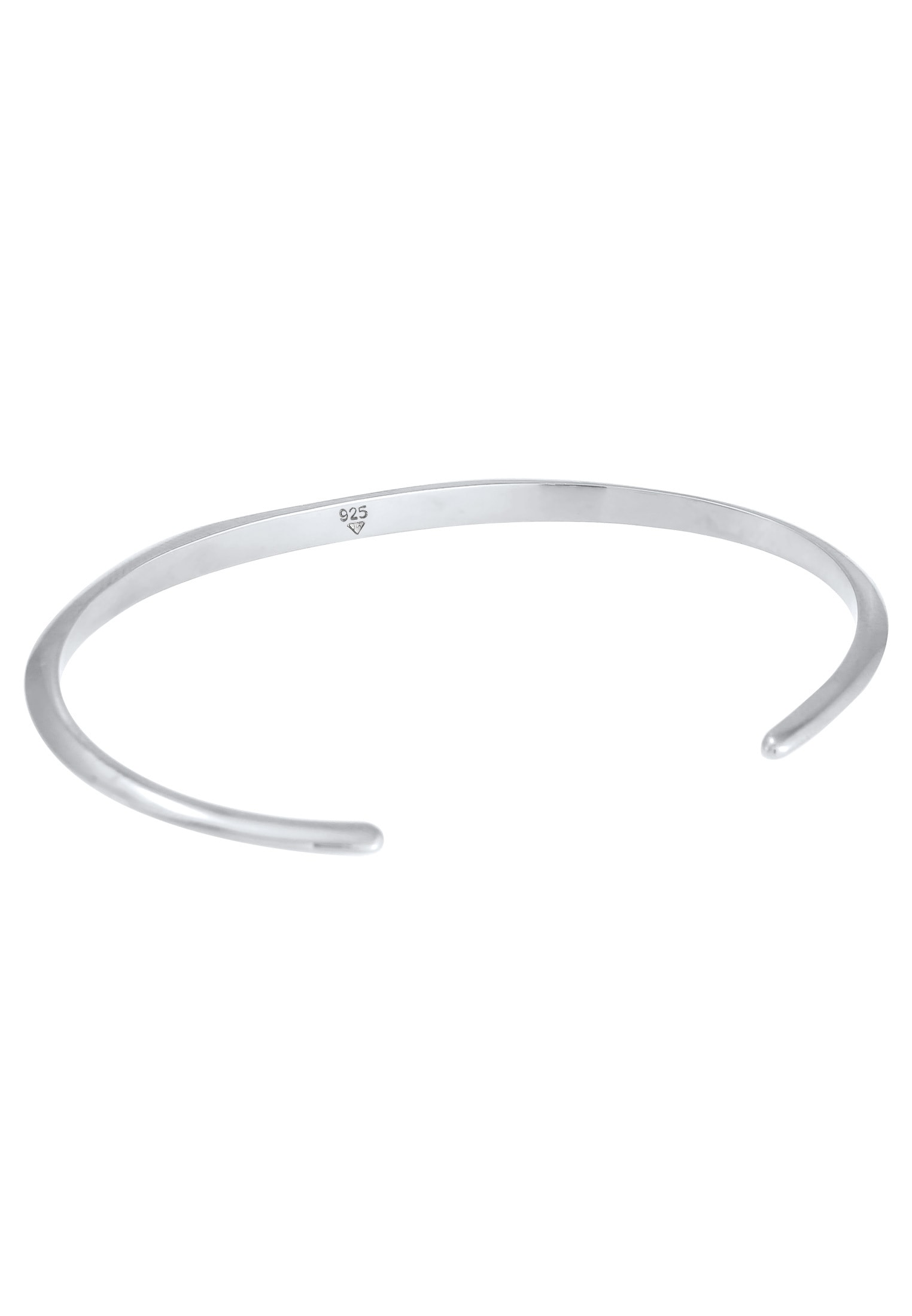 Elli Premium Armreif »Armband Armreif Offen Verstellbar Basic 925 Silber«