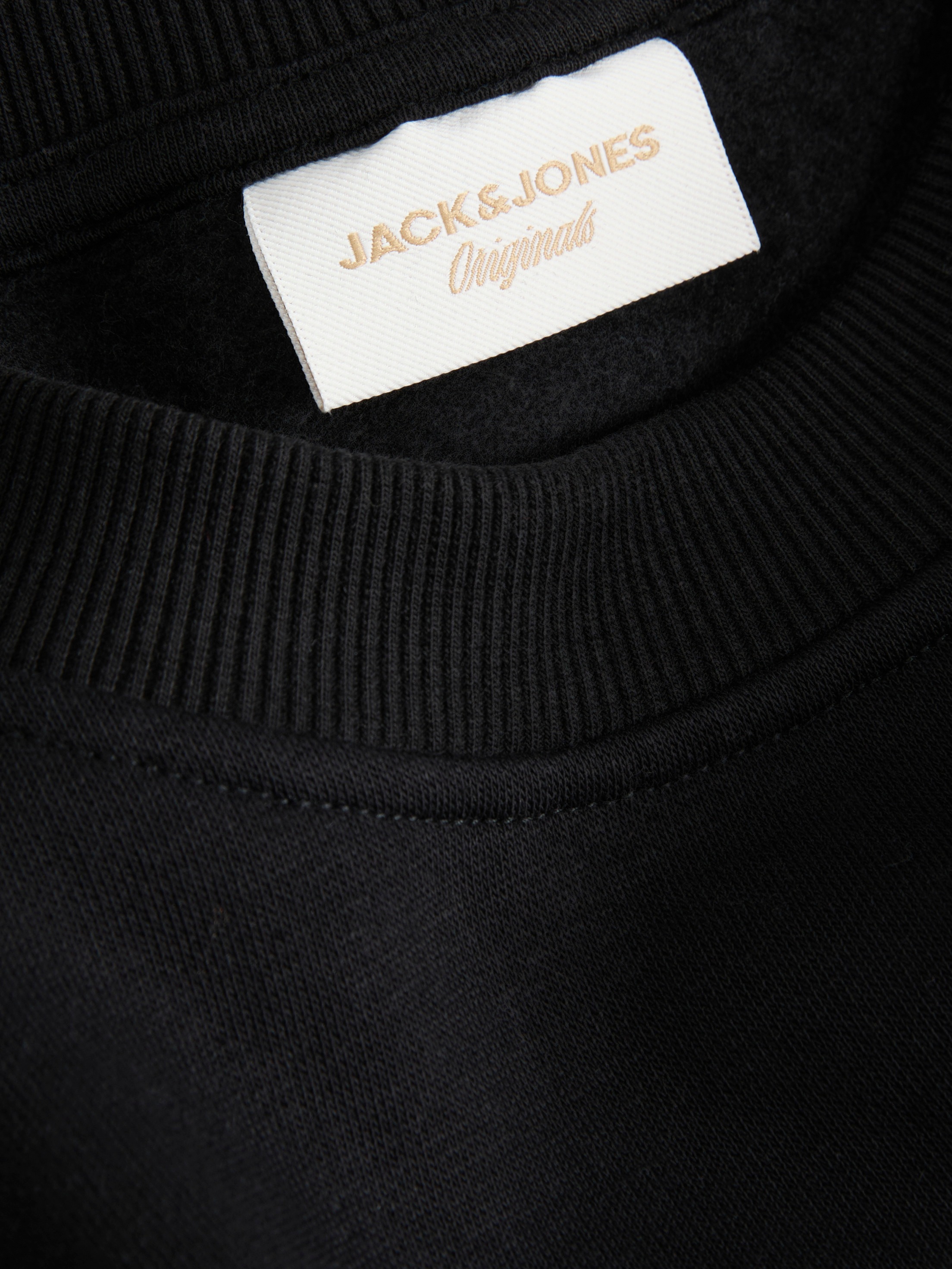 Jack & Jones Sweatshirt »JORFREDERIKSBERG BRANDING SWEAT CN FST«, Baumwollmischung, regular fit
