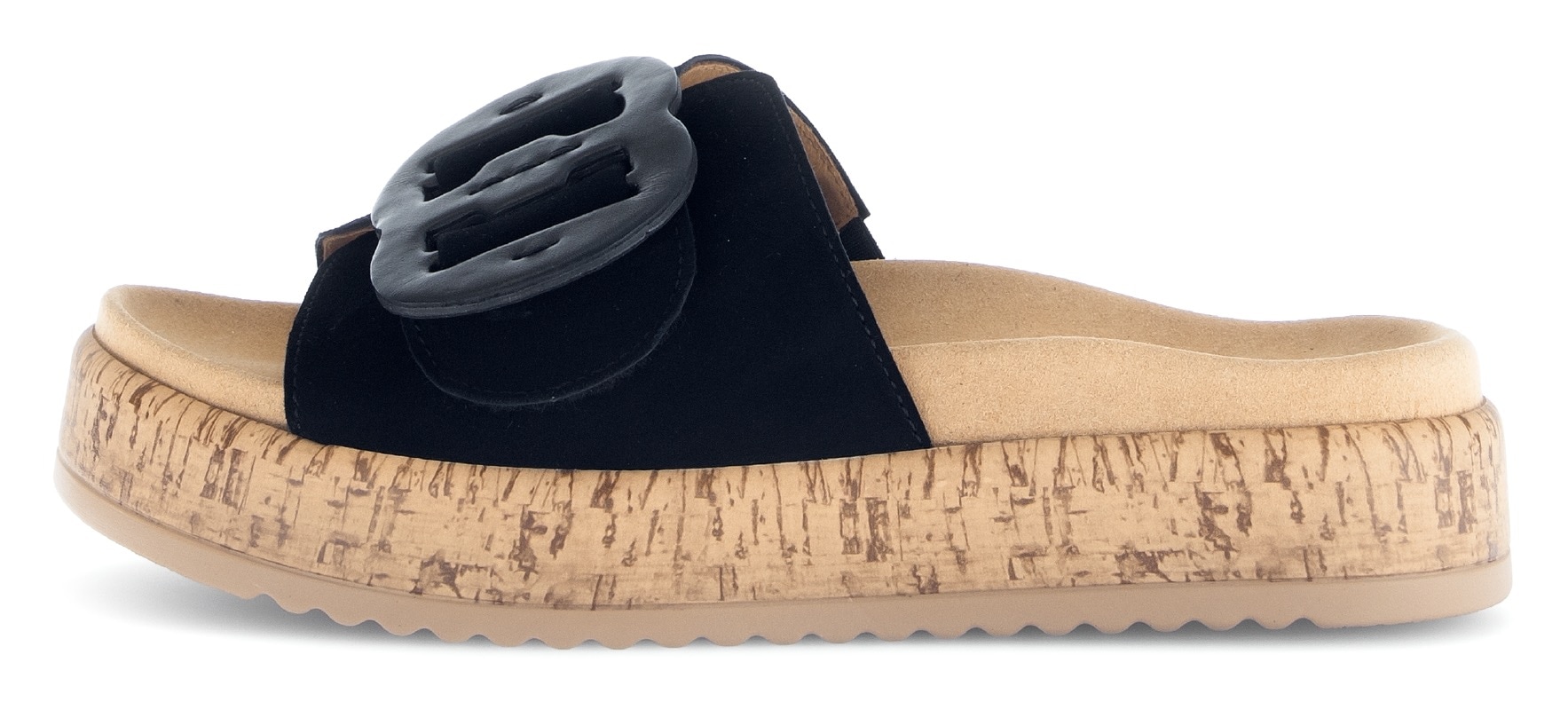 Gabor Pantolette, Plateau, Sommerschuh, Bequemschuh, Best Fitting für gute Passform