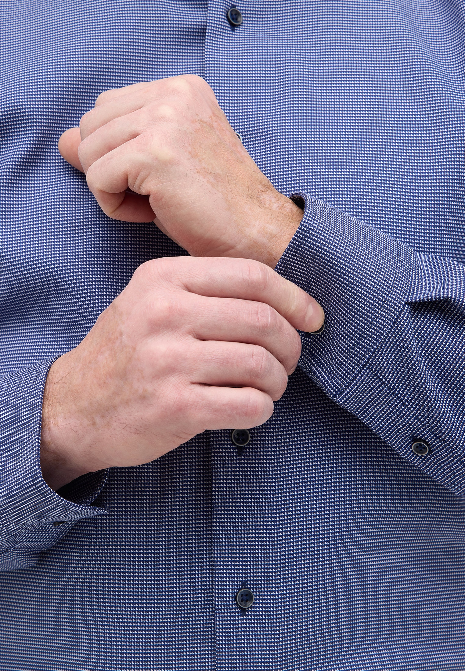 Eterna Langarmhemd »SLIM FIT«, NON IRON (bügelfrei)