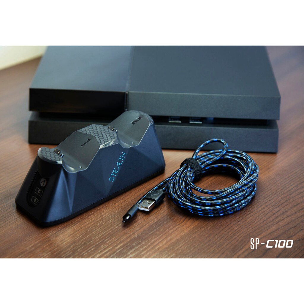 Stealth USB-Ladegerät »Ladestation für PS4 Controller inkl. Ladekabel«