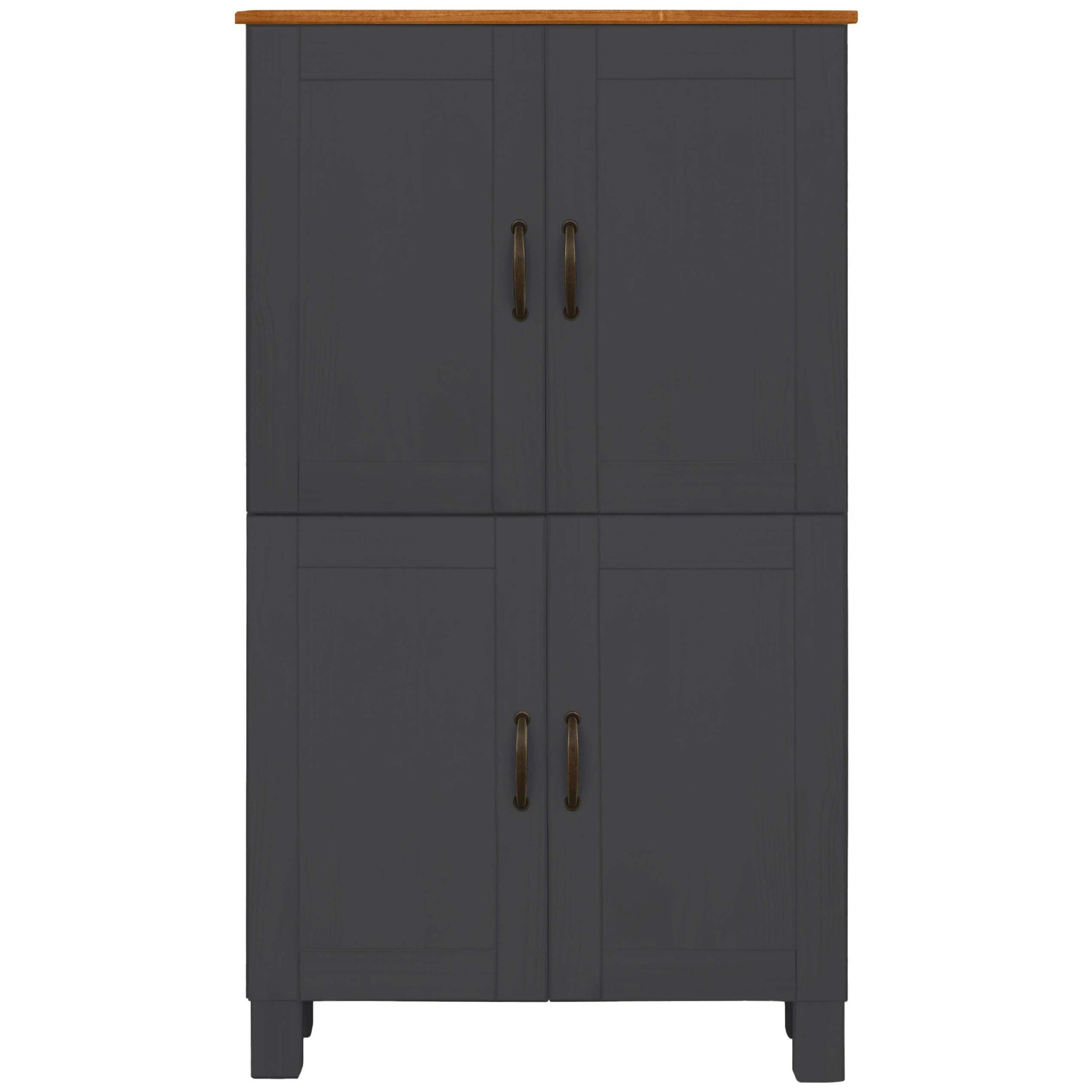Home affaire Midischrank »Rodby«, FSC®-zertifiziertes Massivholz, Breite 75cm, Höhe 130cm
