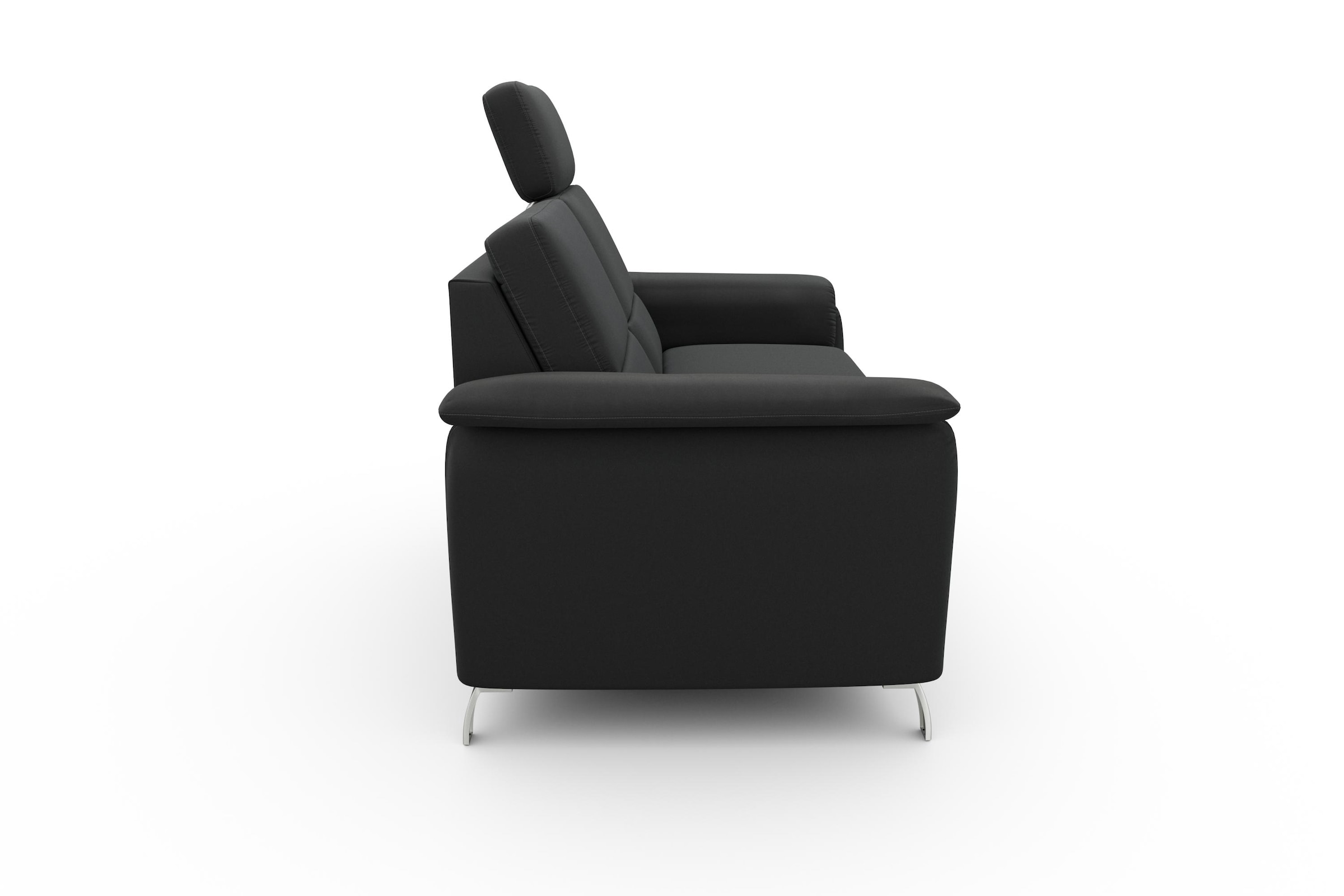 sit&more 2-Sitzer »Palmera«, Federkern-Polsterung, Steckvorrichtung für 2 Kopfstützen (optional)