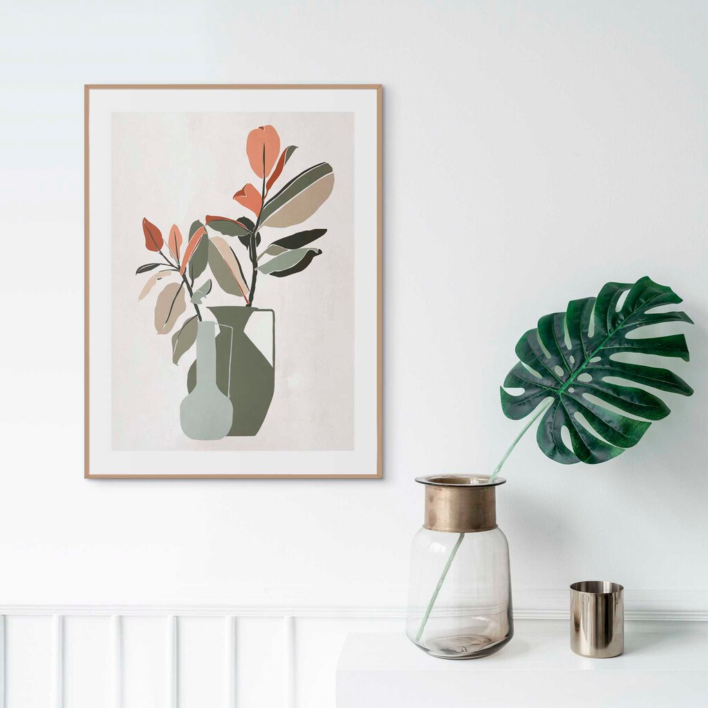 Reinders! Poster »Vase mit Blumen«