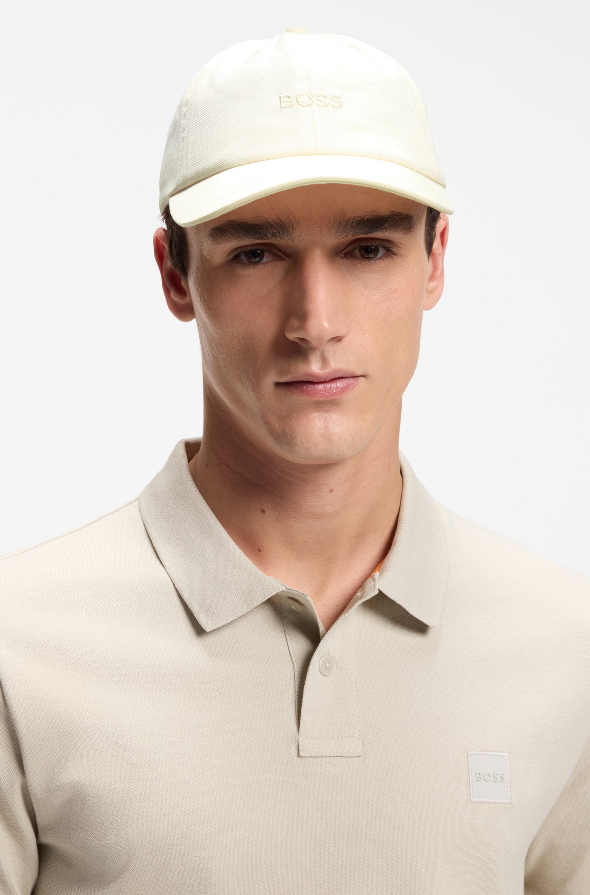 BOSS Baseball Cap »BOSS Connect« mit Logostickerei, Baumwoll-Twill, unisex