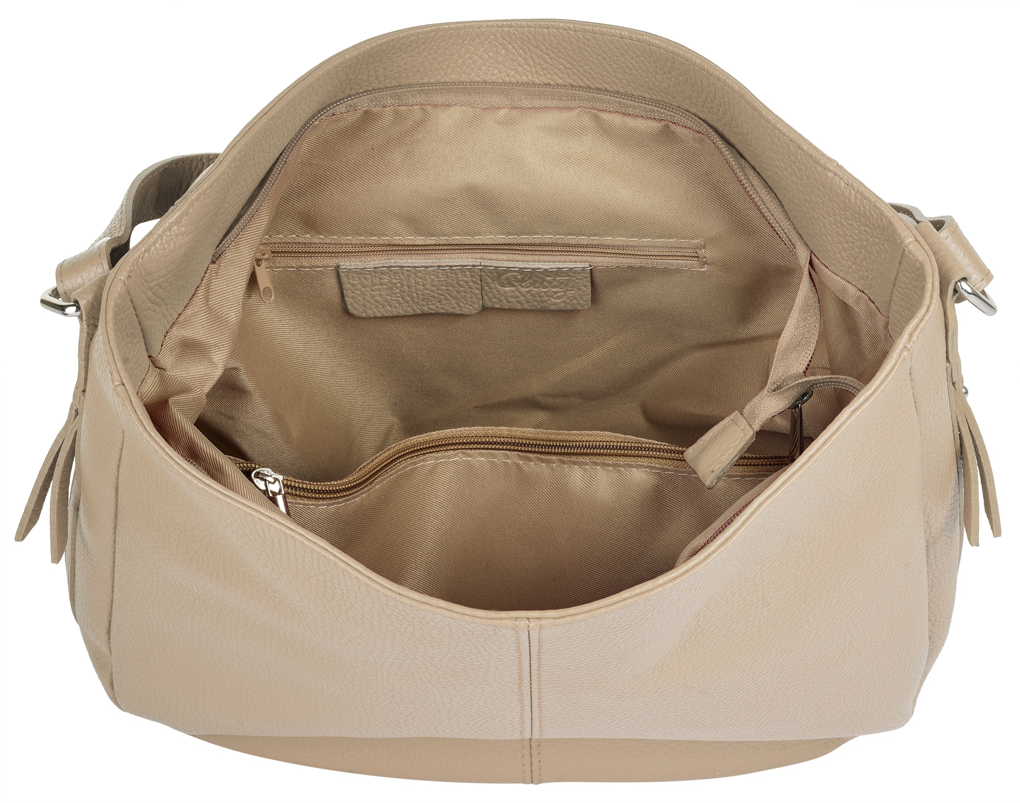 Cluty Shopper, echt Leder, Made in Italy