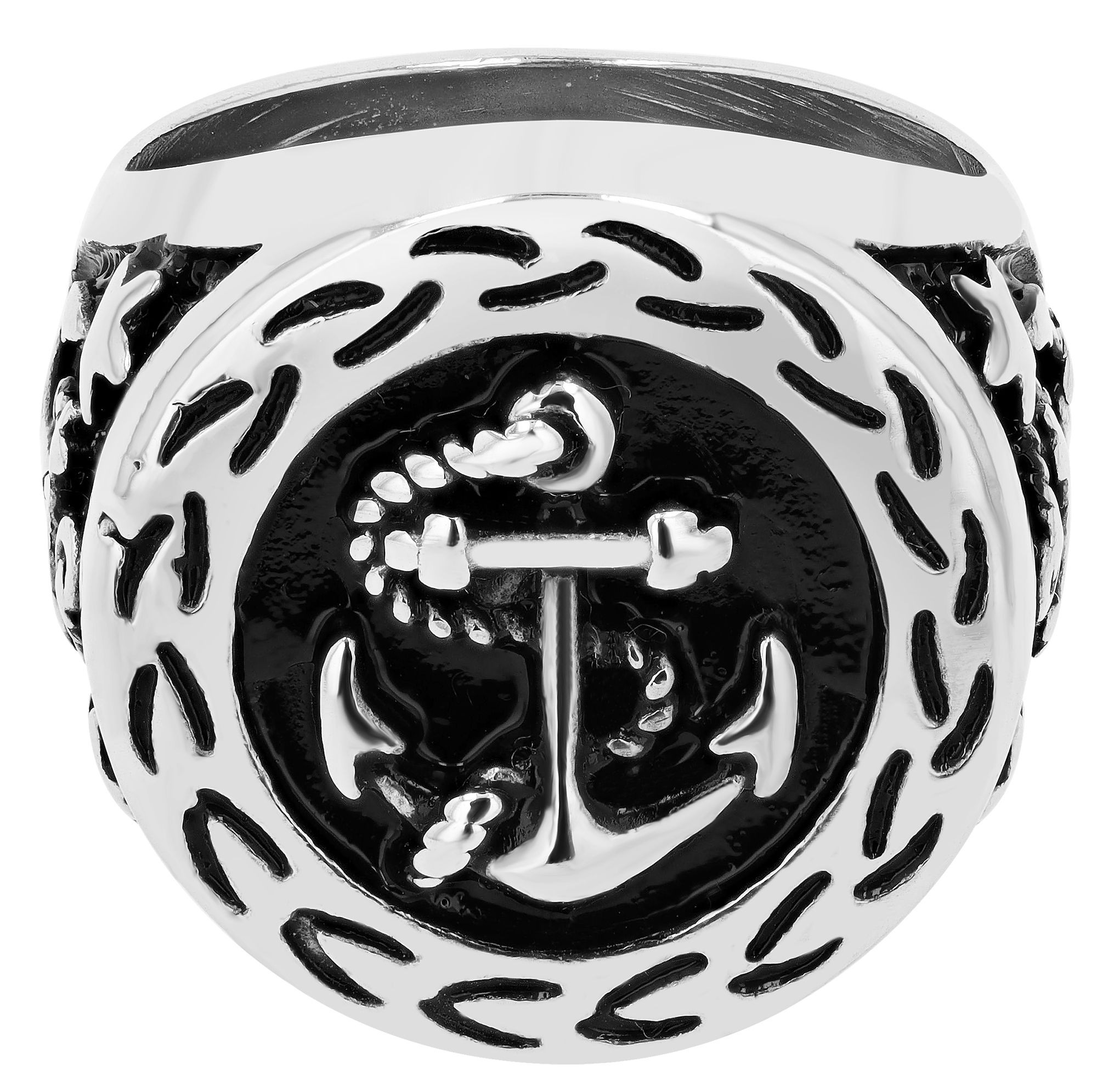 Adelia´s Fingerring »Herren Ring aus Edelstahl«