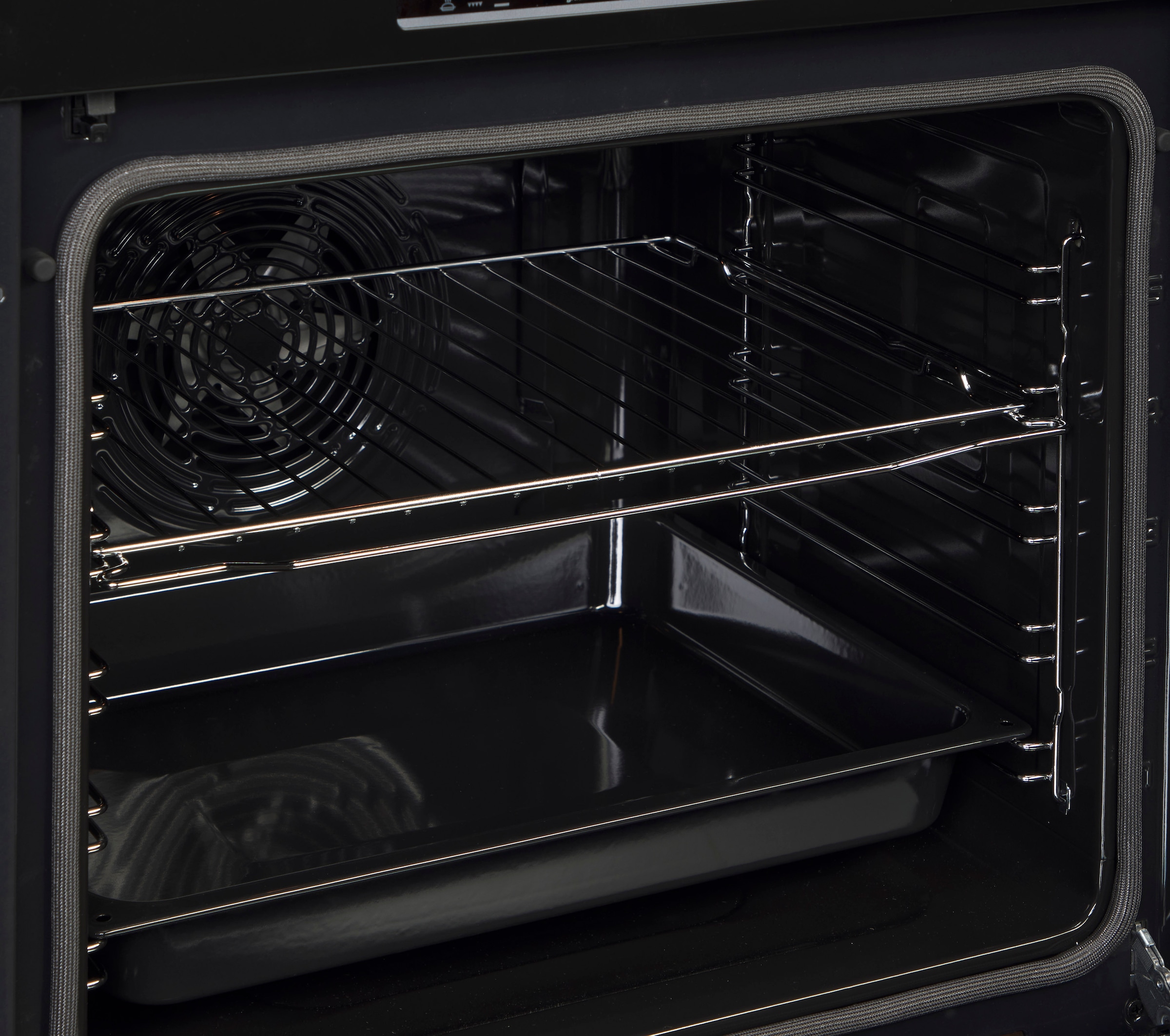 GORENJE Backofen-Set »BOP6737E02BK«, mit Teleskopauszug nachrüstbar, Pyrolyse-Selbstreinigung, (2 St.), Pyrolyse: Selbstreinigung durch hohe Hitze ohne Chemie