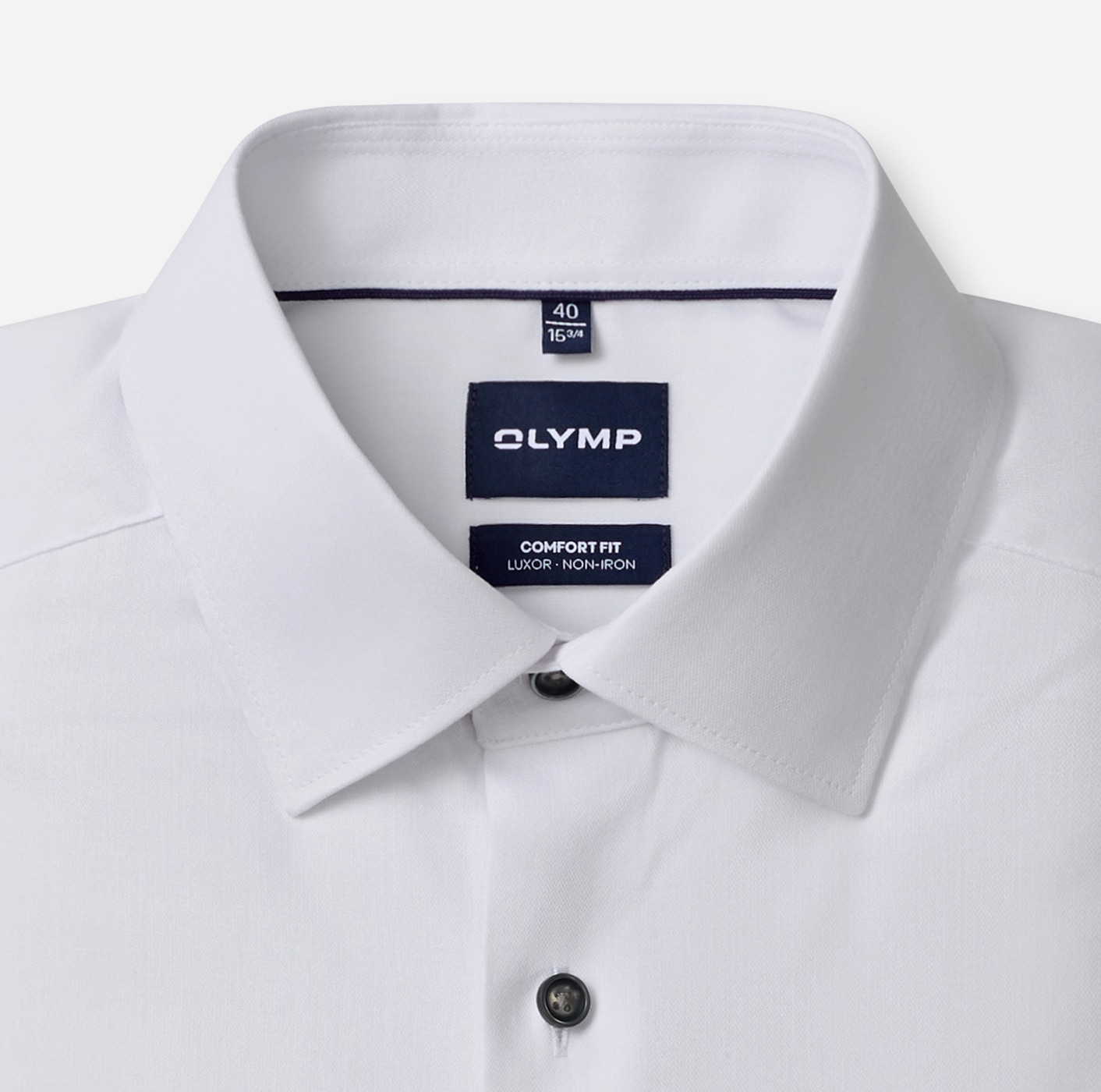 OLYMP Langarmhemd »Luxor« Businesshemd, New-Kentkragen, Comfort Fit