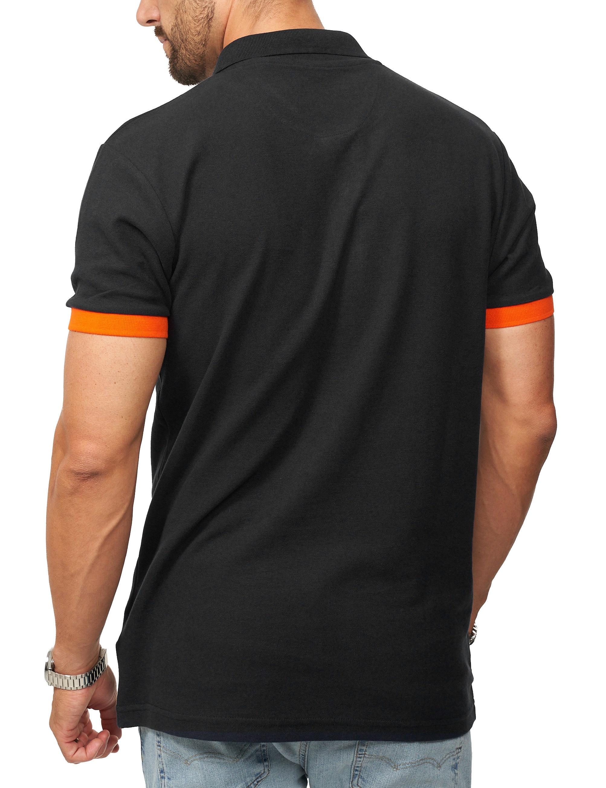 Daily Cotton Poloshirt »Daily Cotton Poloshirt in Kurzarm als Freizeit Polo T-Shirt - Polo-Hemd für Herren« Männer Polohemd im Regular-Fit in Piqué-Qualität