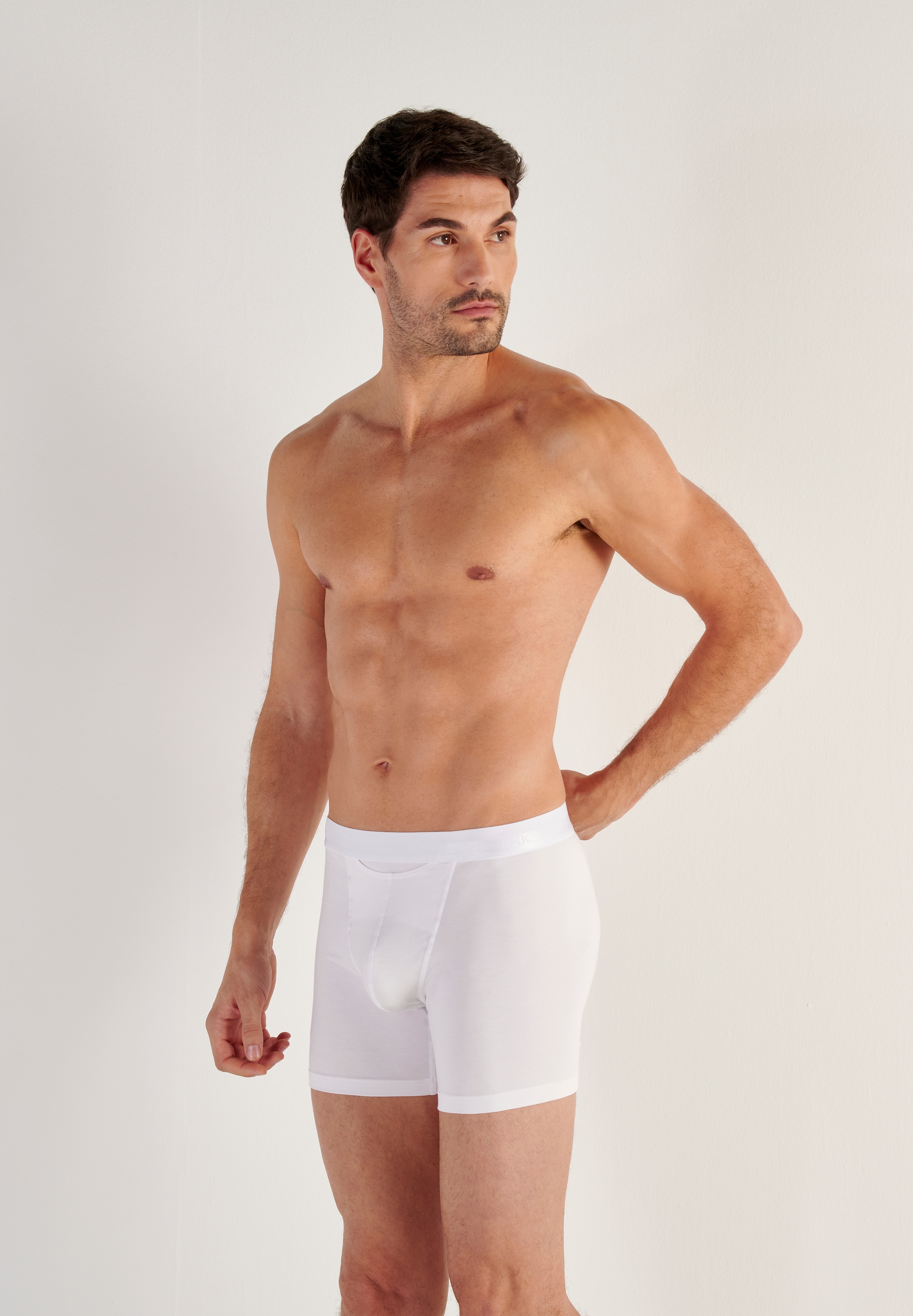 Hom Langer Boxer »HO1« ultraweich, Cotton-Mix, elastisch, längeres Bein