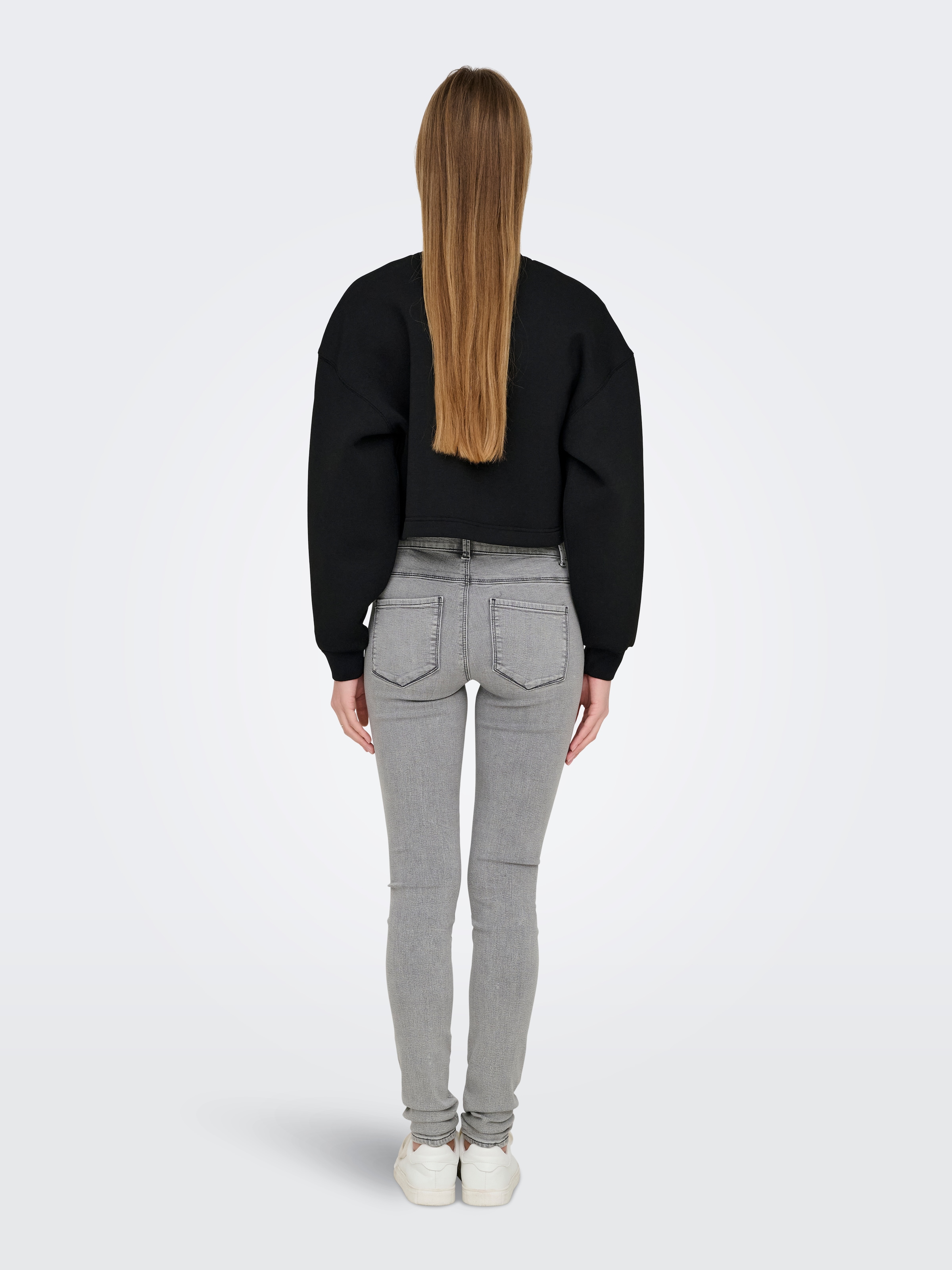 ONLY Skinny-fit-Jeans »ONLRAIN LIFE REG SKINNY DNM« mit Gürtelschlaufen