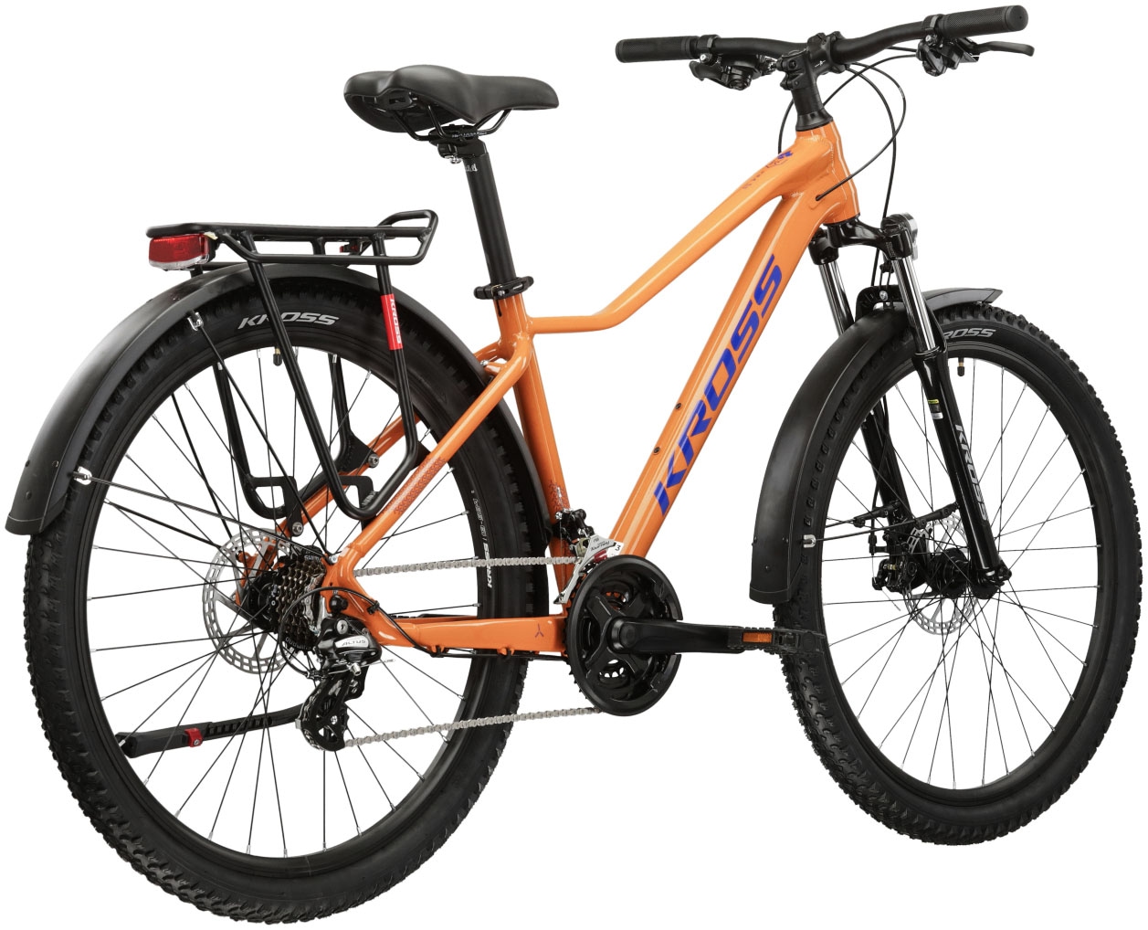 Kross Mountainbike »KROSS MTB Hardtail Lea 2.0 27,5" orange« 21 Gang Shimano ALTUS M310 Schaltwerk Kettenschaltung