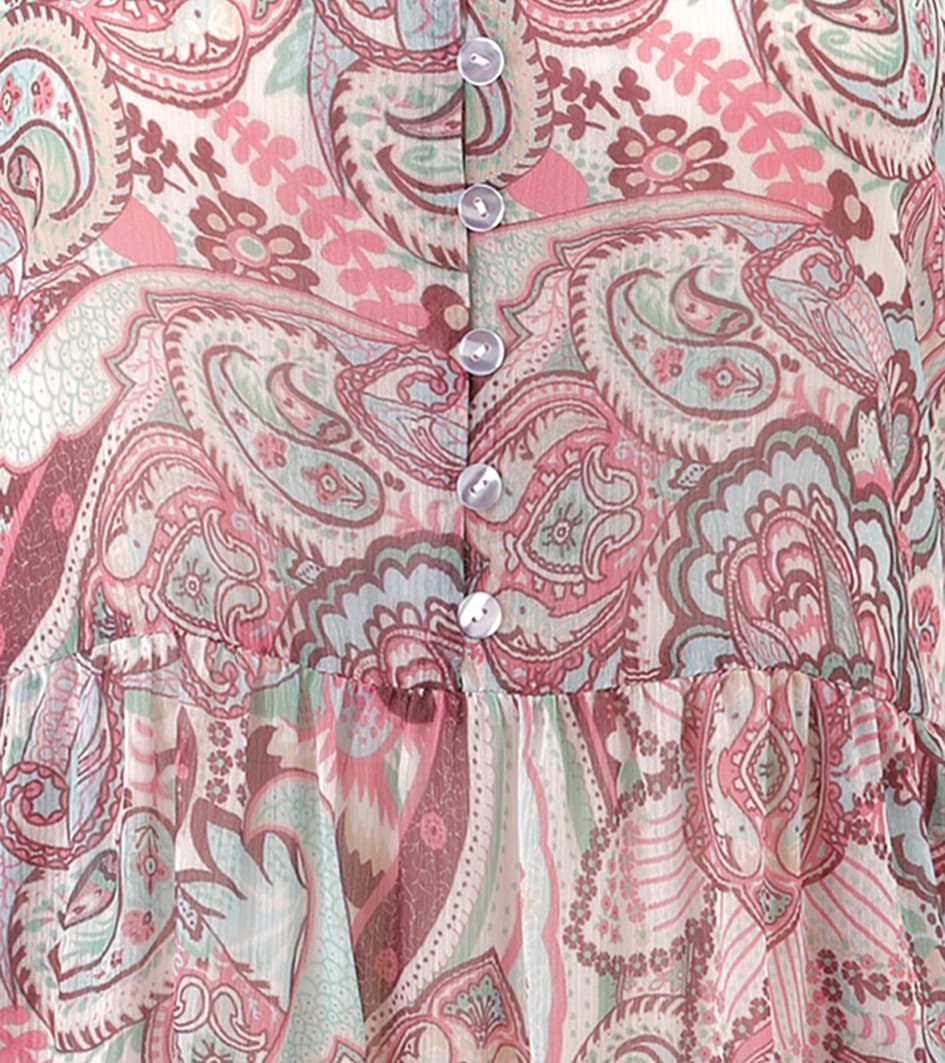 Aniston SELECTED Maxikleid mit verspieltem Paisleymuster - NEUE KOLLEKTION