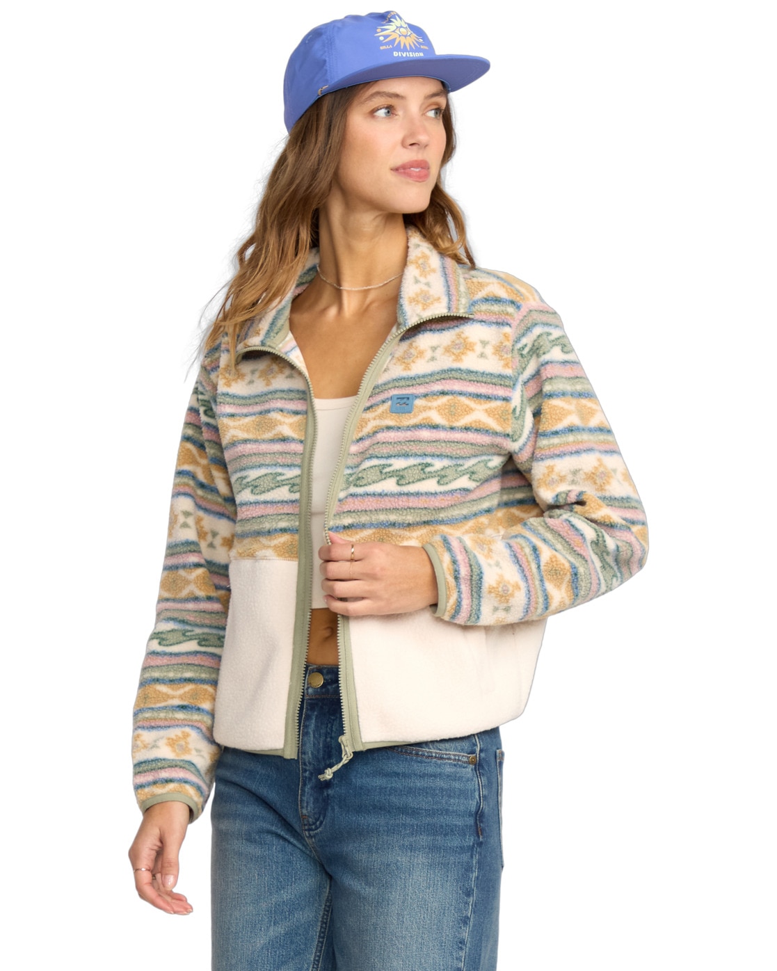 Billabong Fleecepullover »Rock Jetty Mock Neck«
