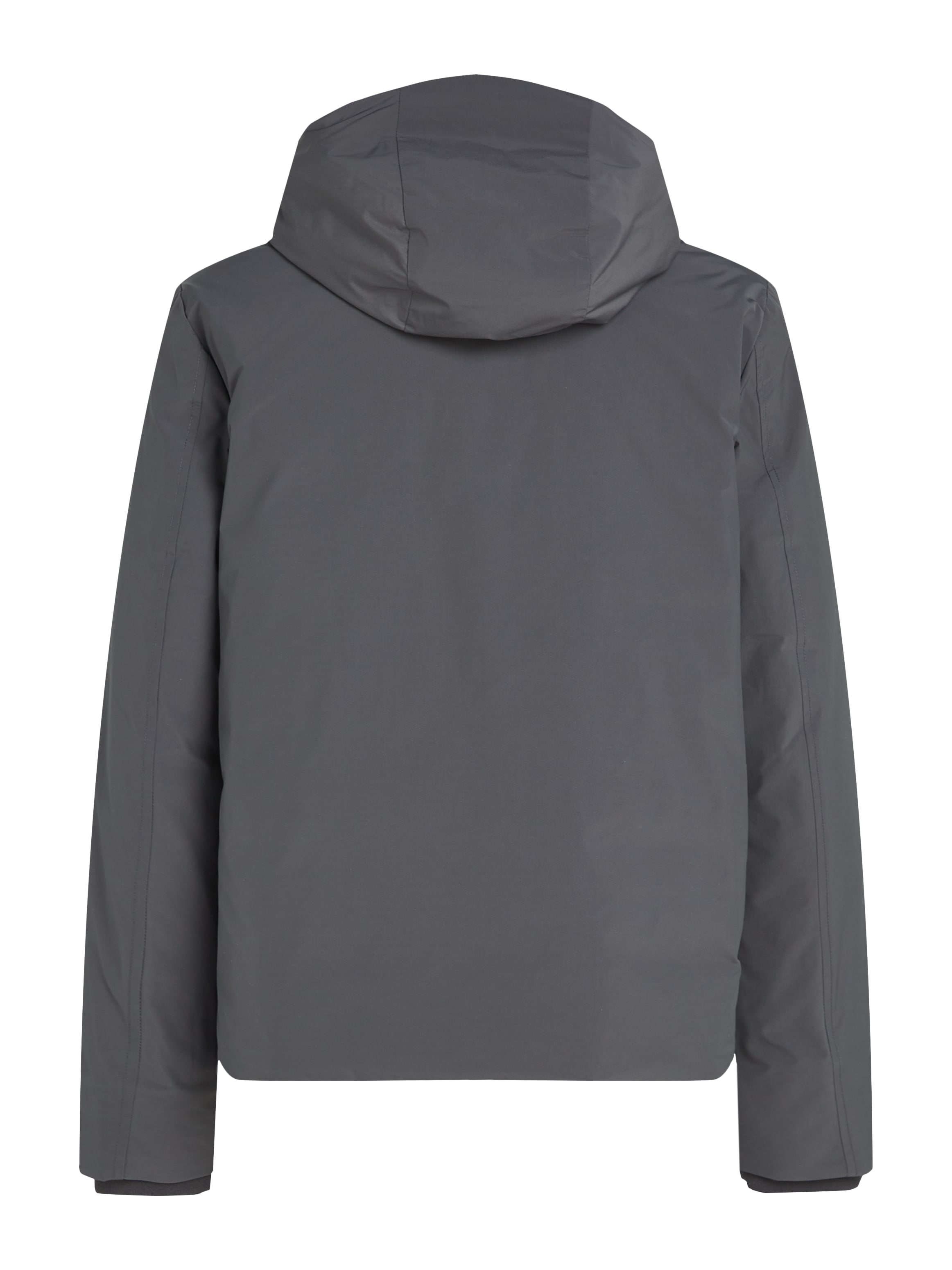 Calvin Klein Outdoorjacke »TECHNICAL NON-QUILT JACKET HOOD«, mit Kapuze, mit Logoprint