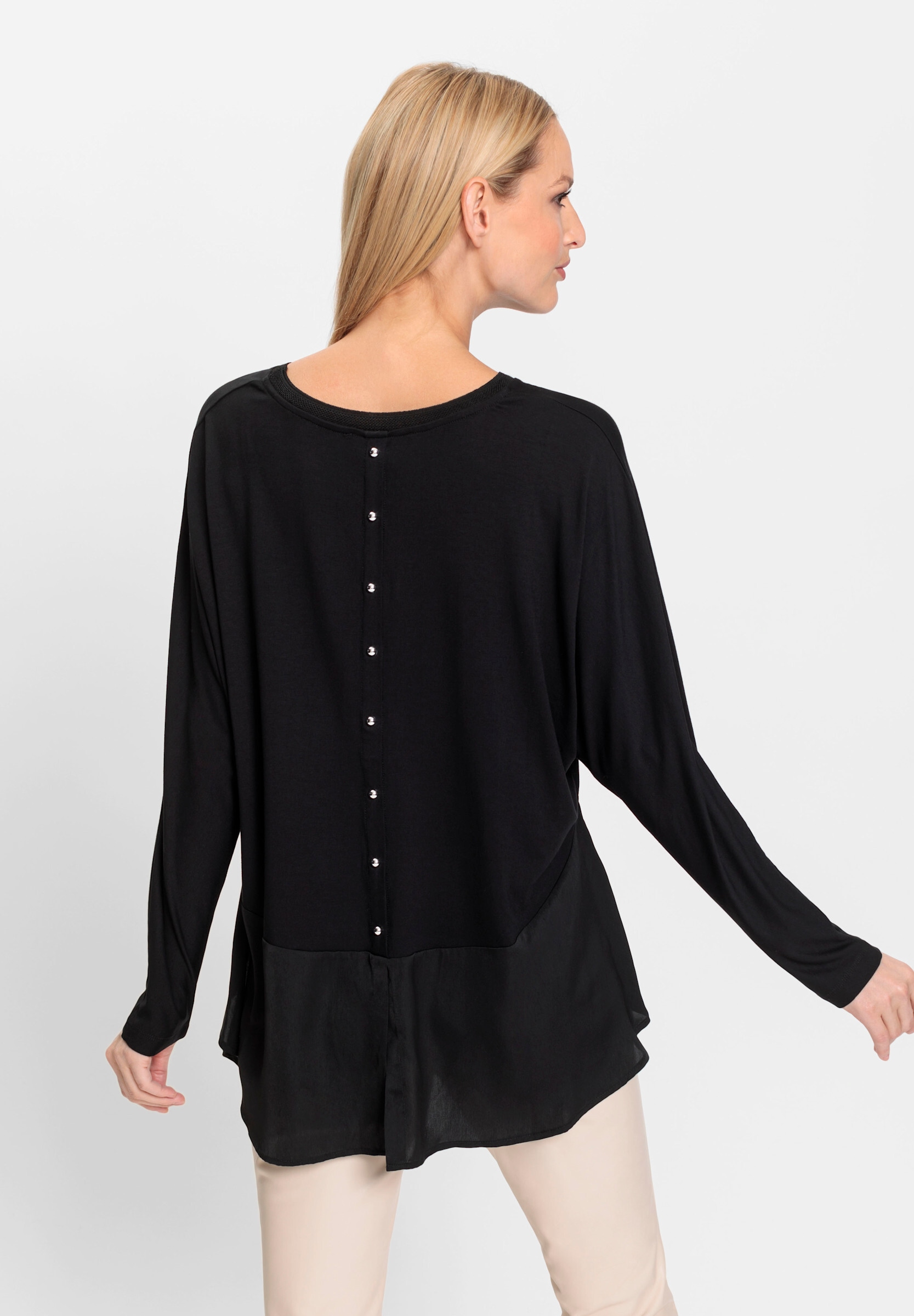 heine T-Shirt »Shirt Fledermausshirt im Lagen-Look«
