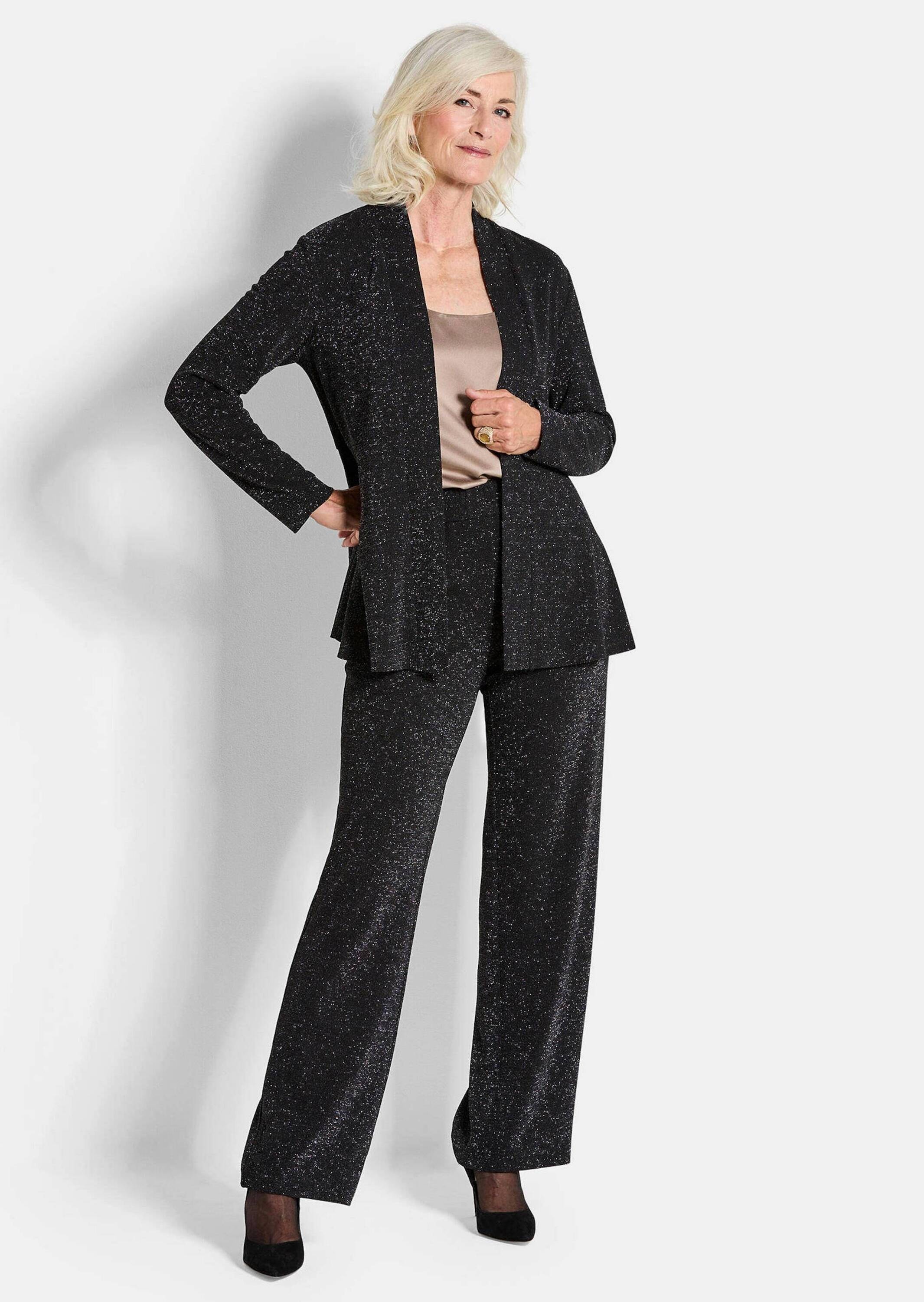 GOLDNER Jackenblazer »Elegante Jerseyjacke mit Lurex«