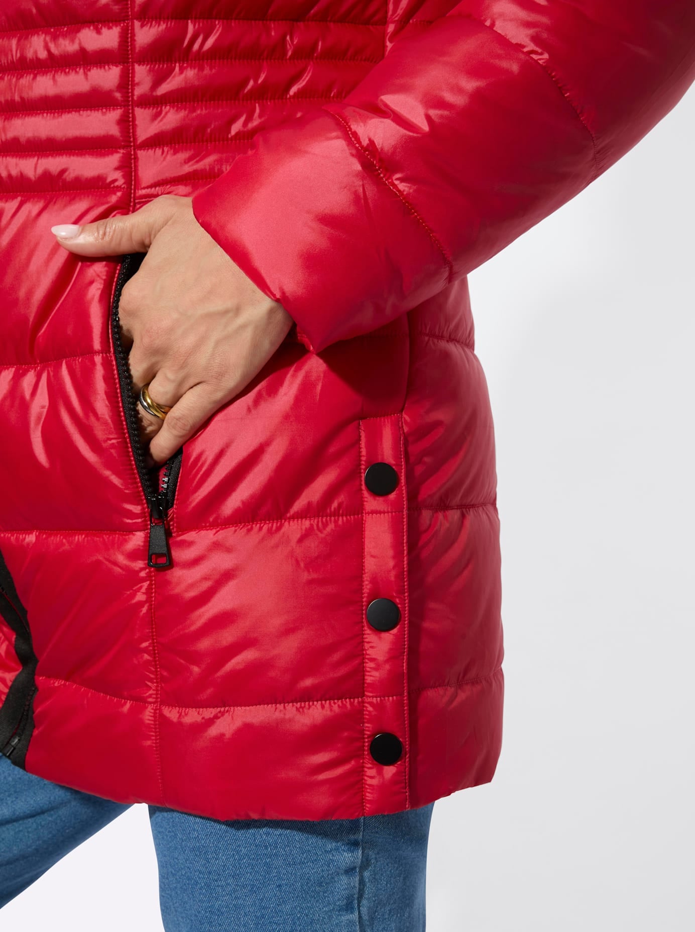 Casual Looks Steppjacke ohne Kapuze