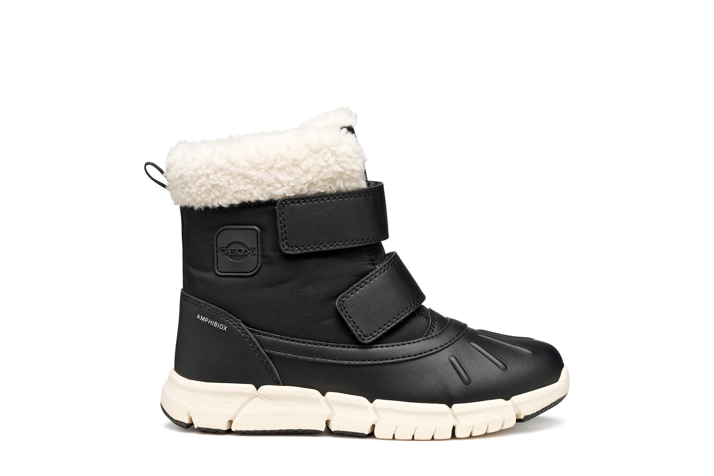 Geox Winterboots »J FLEXYPER GIRL B AB«  Snowboots, Klettstiefel mit Warmfutter, Größenschablone zum Download