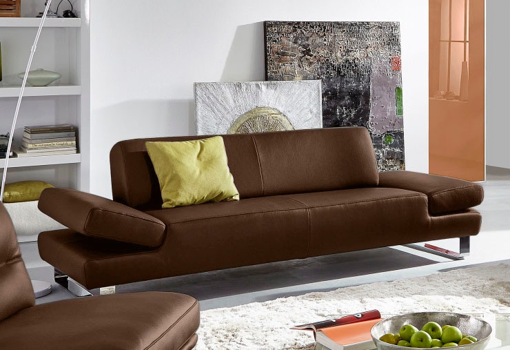 W.SCHILLIG 2-Sitzer »taboo Designsofa mit hohem Sitzkomfort«, mit Normaltiefe, inklusive Armlehnenverstellung