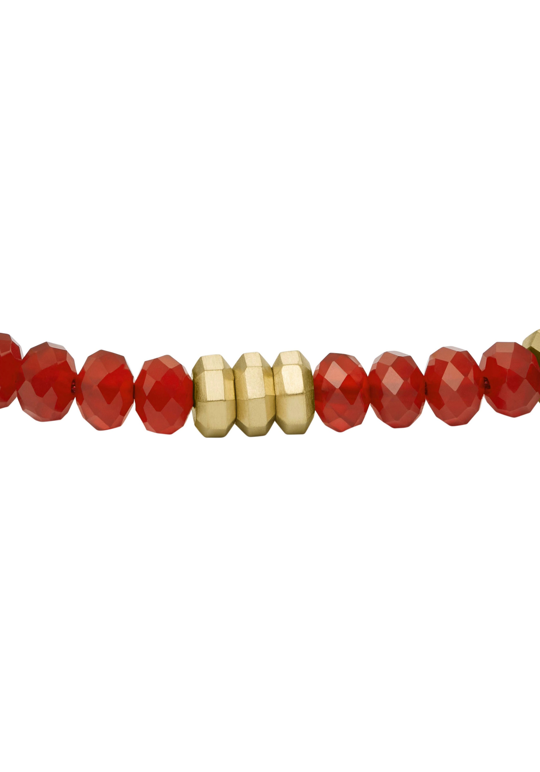 Fossil Armband »JEWELRY ALL STACKED UP, JF04602040, JF04606710«, mit Agate