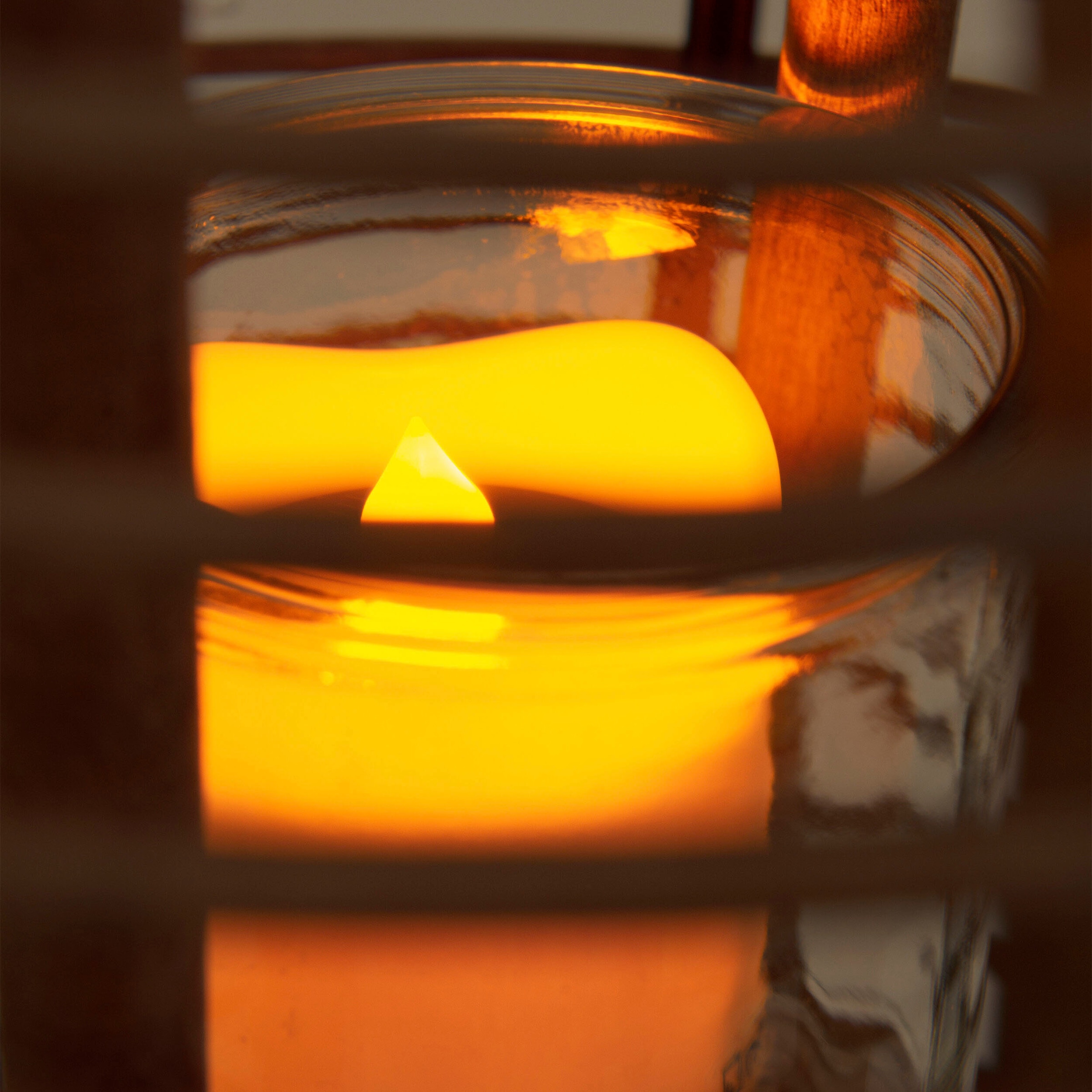 und OTTO Solar-LED-Kerze Korb online mit Glaseinsatz näve »Korbinian«, inkl. Metallgriff, flammig-flammig, bei Dekolicht 1