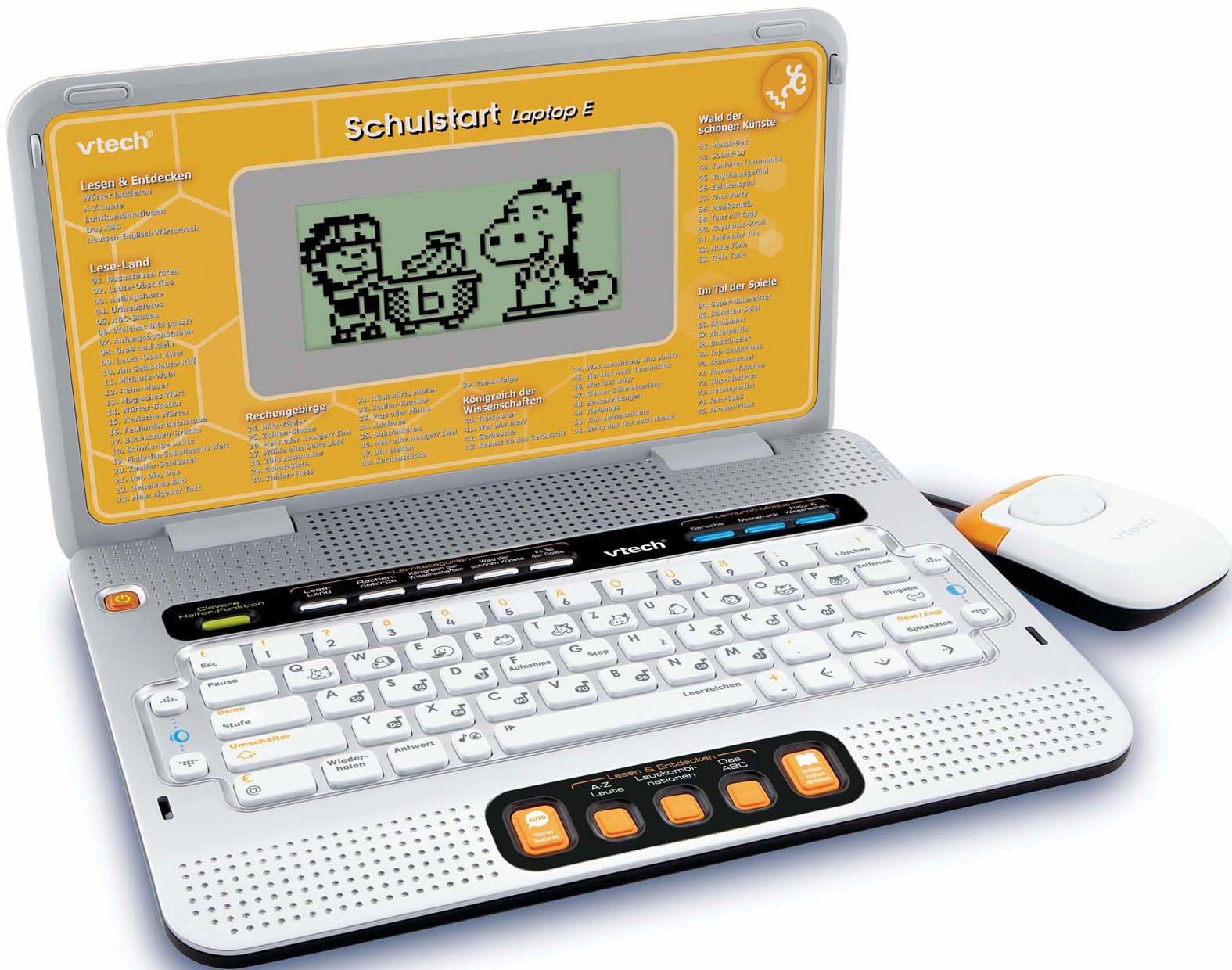 Kindercomputer »School & Go, Schulstart Laptop E - orange«