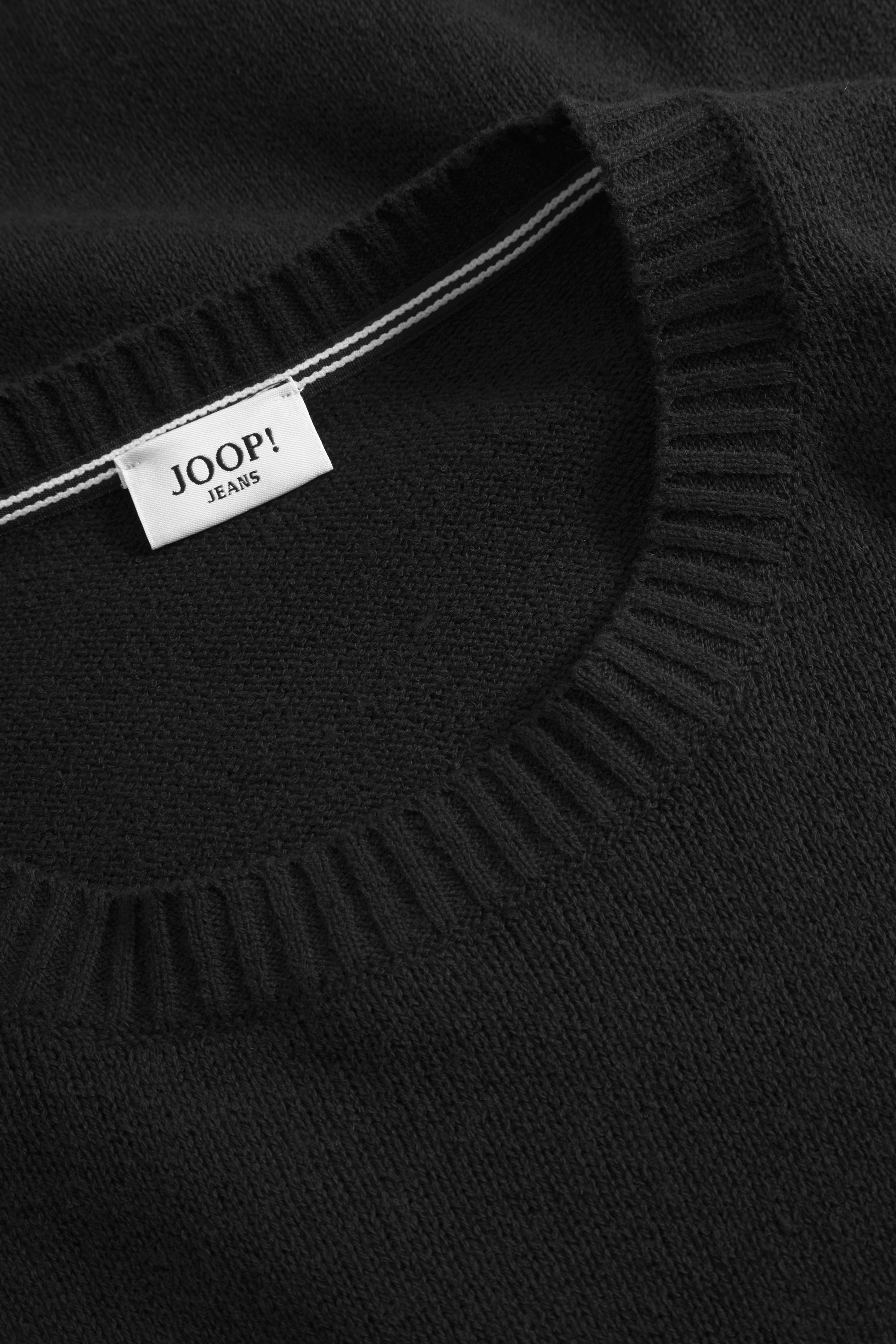Joop Jeans Strickpullover »Belao«, Mit Rundhalsausschnitt