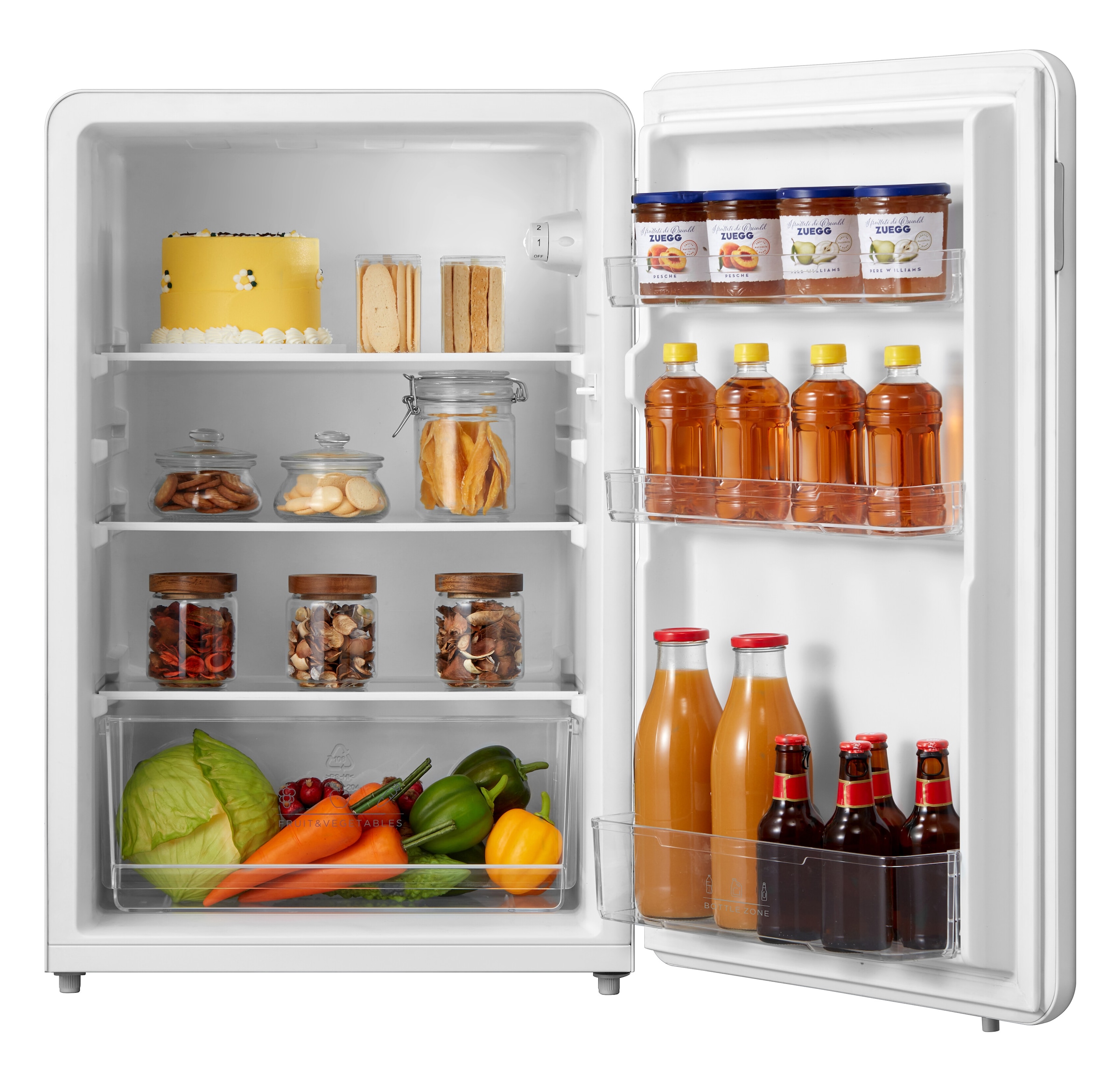 NABO Kühlschrank »NABO Retro Kühlschrank«, KR 1311, 84 cm hoch, 56,2 cm  breit jetzt online bei OTTO