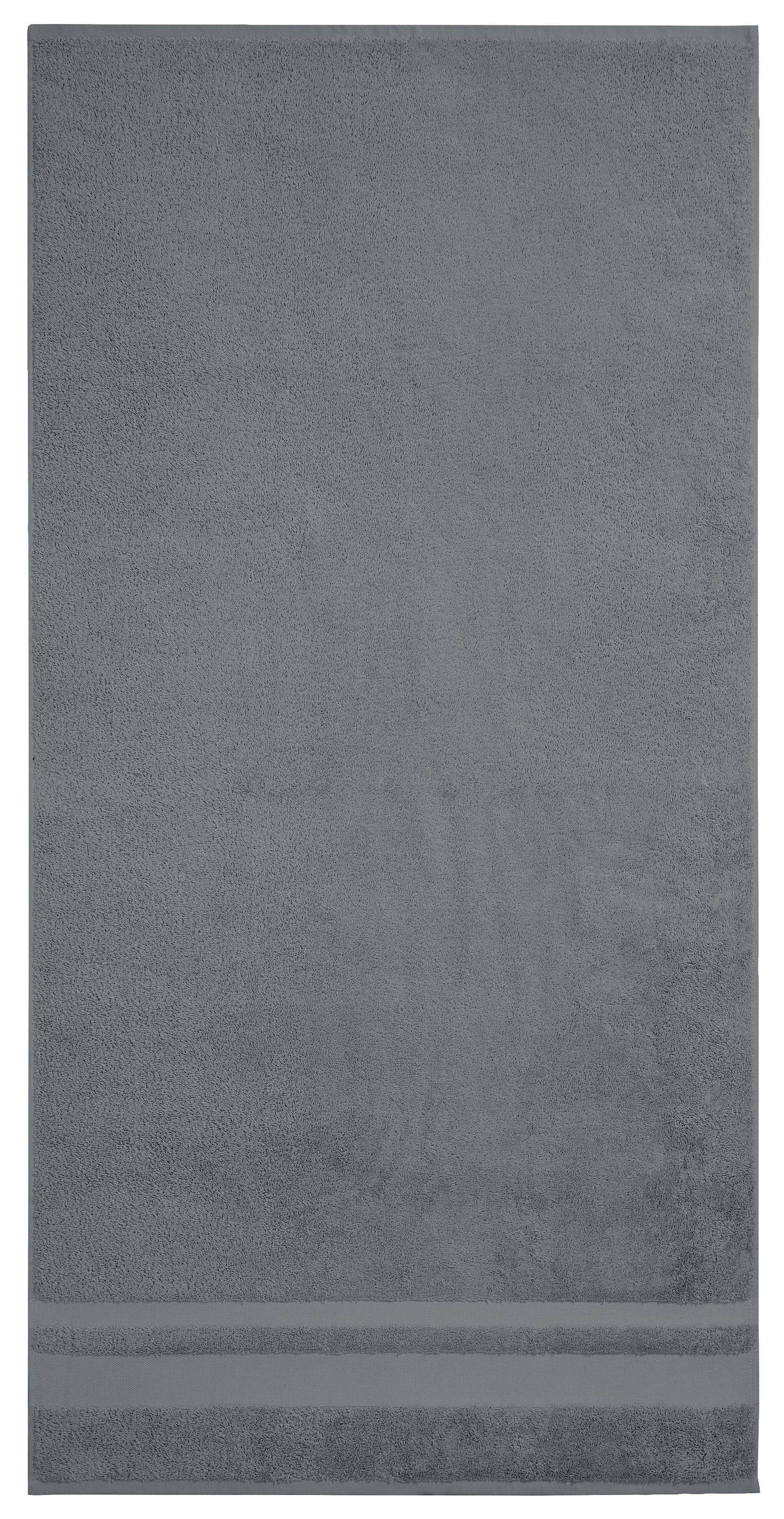 OTTO home Duschtücher »Vanessa, 4 Duschtücher, 70x140cm, in Standard- und Premium-Qualität« Handtücher mit Bordüre, 100% Baumwolle, einfarbig, weich