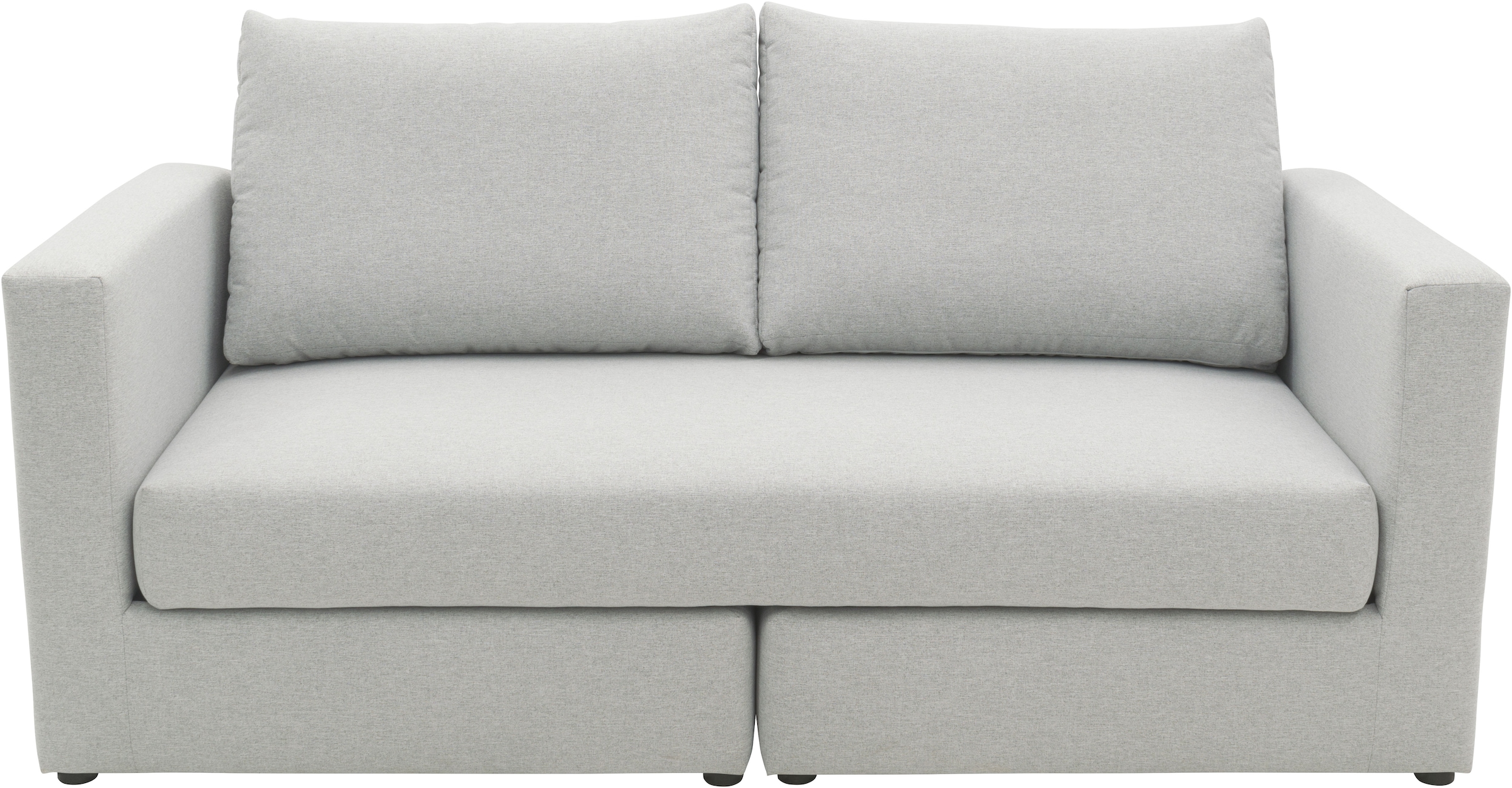 DOMO collection 2-Sitzer »Bibury, modernes Sofa, B/T/H: 178/80/90 cm« Sitzfläche mit Federkern, inkl. 2 Rückenkissen