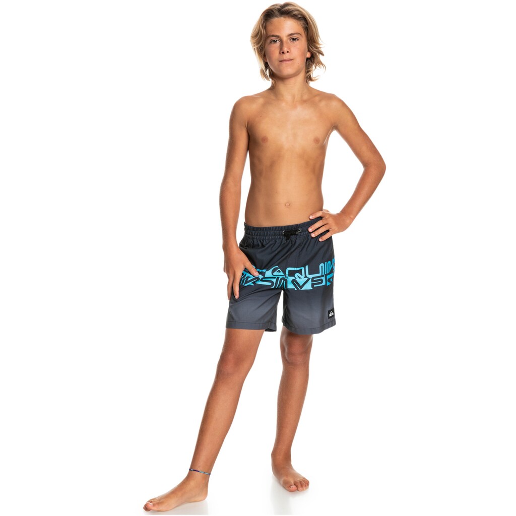 Quiksilver Badeshorts »Word block 14"«