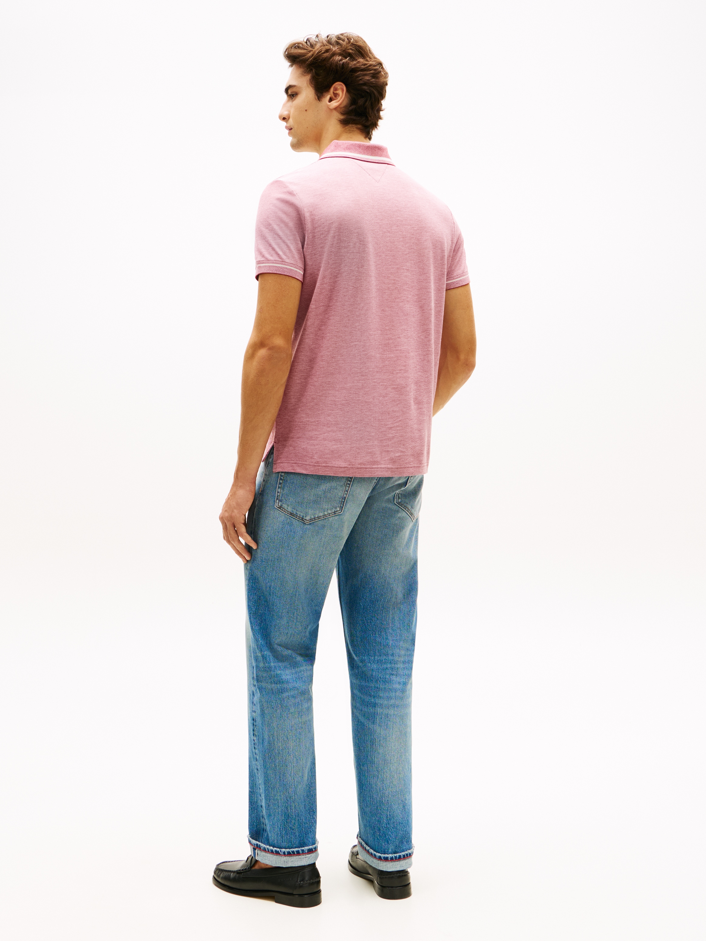 Tommy Hilfiger Poloshirt »OXFORD TWO TONE REGULAR PLACKET« Regular fit mit Polokragen