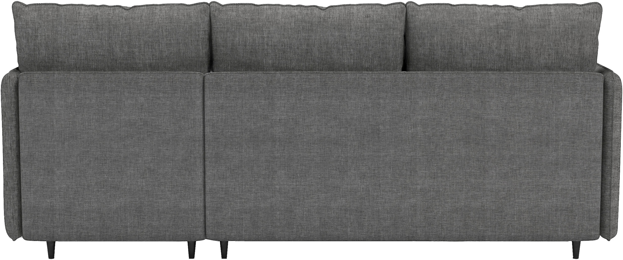 Dorel Home Ecksofa »LINDHUS, L-Form, verschiedene Stellvarianten, Loungesofa, Schlaf-Liege«, Modulsofa, Recamiere, großer Bettkasten, Cord, Chenille