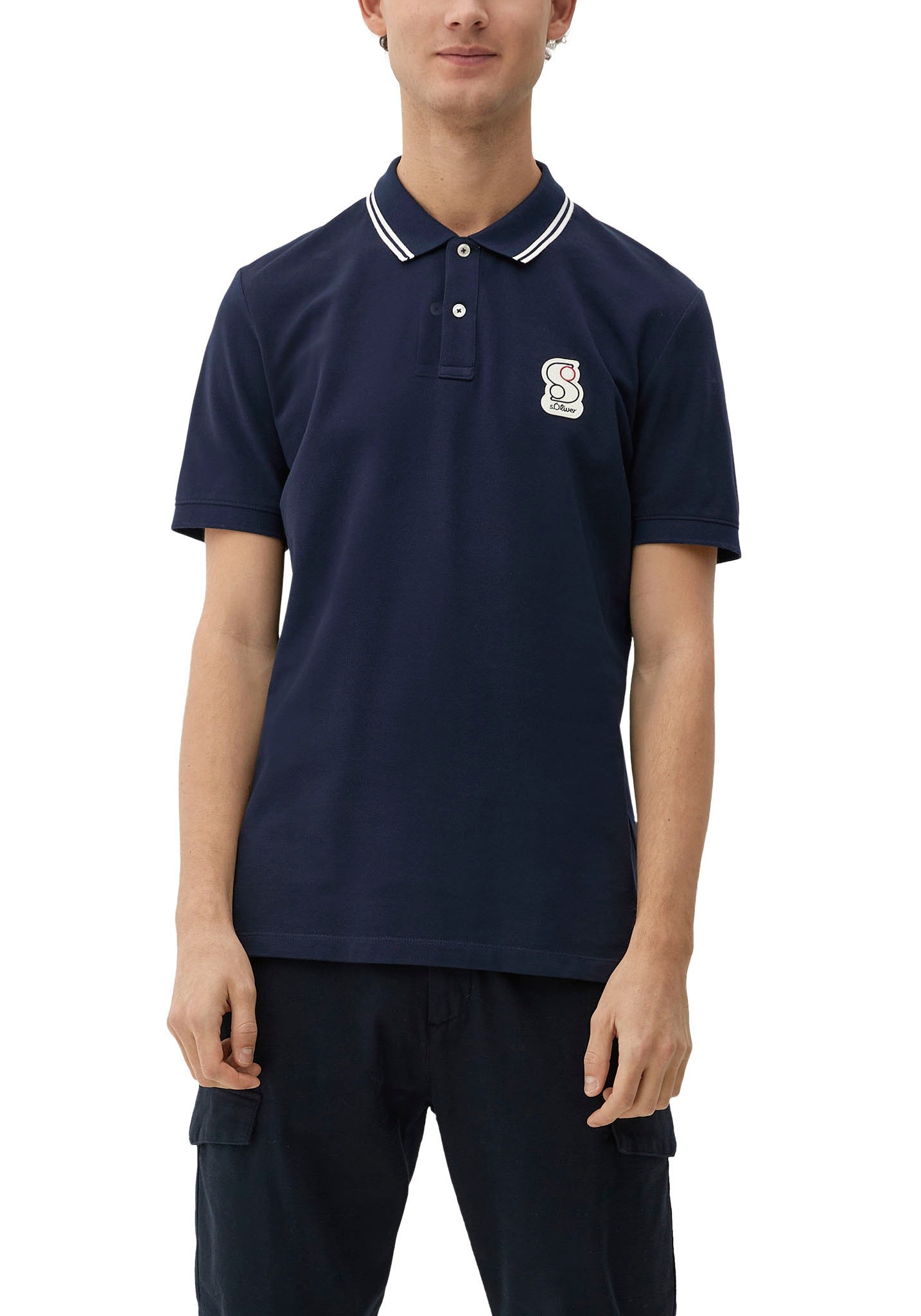 s.Oliver Poloshirt, mit Labelpatch kaufen