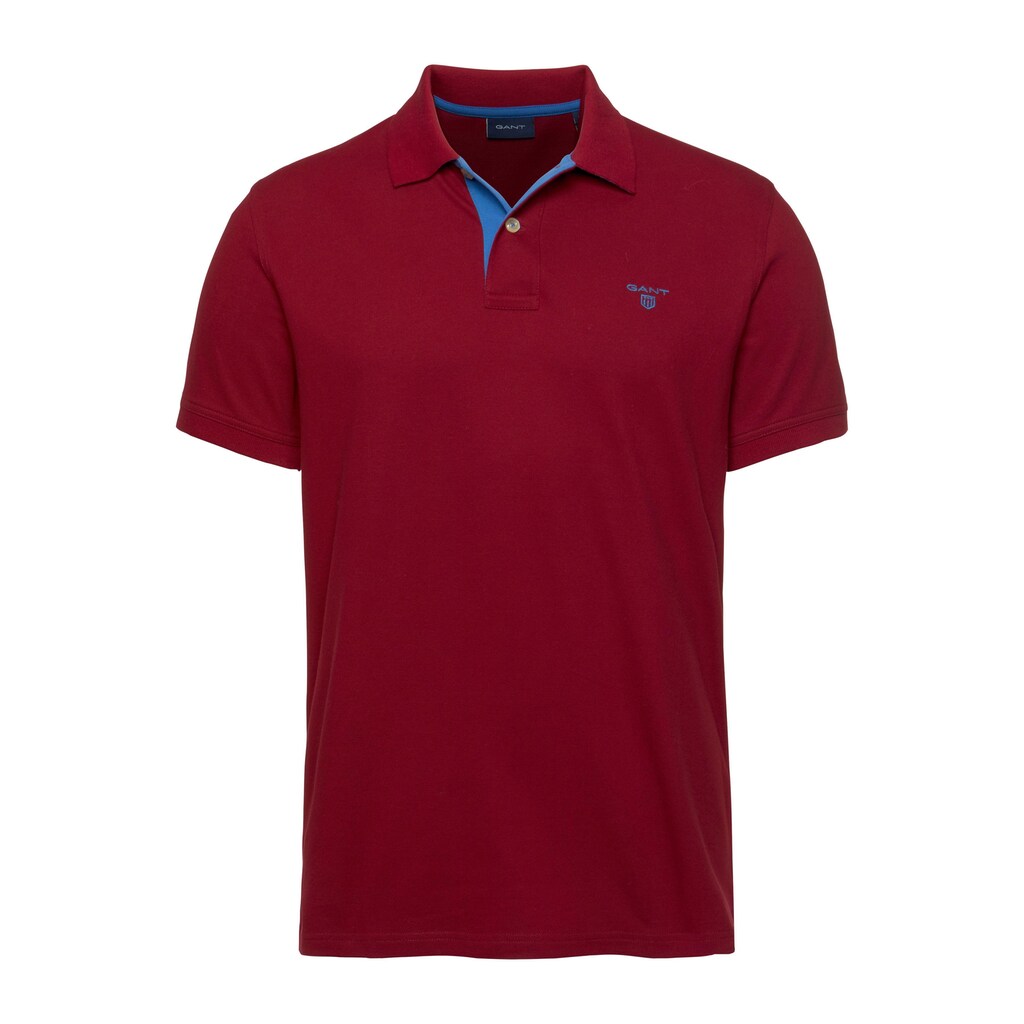 Gant Poloshirt »Contrast Collar PIQ SS Rugger«