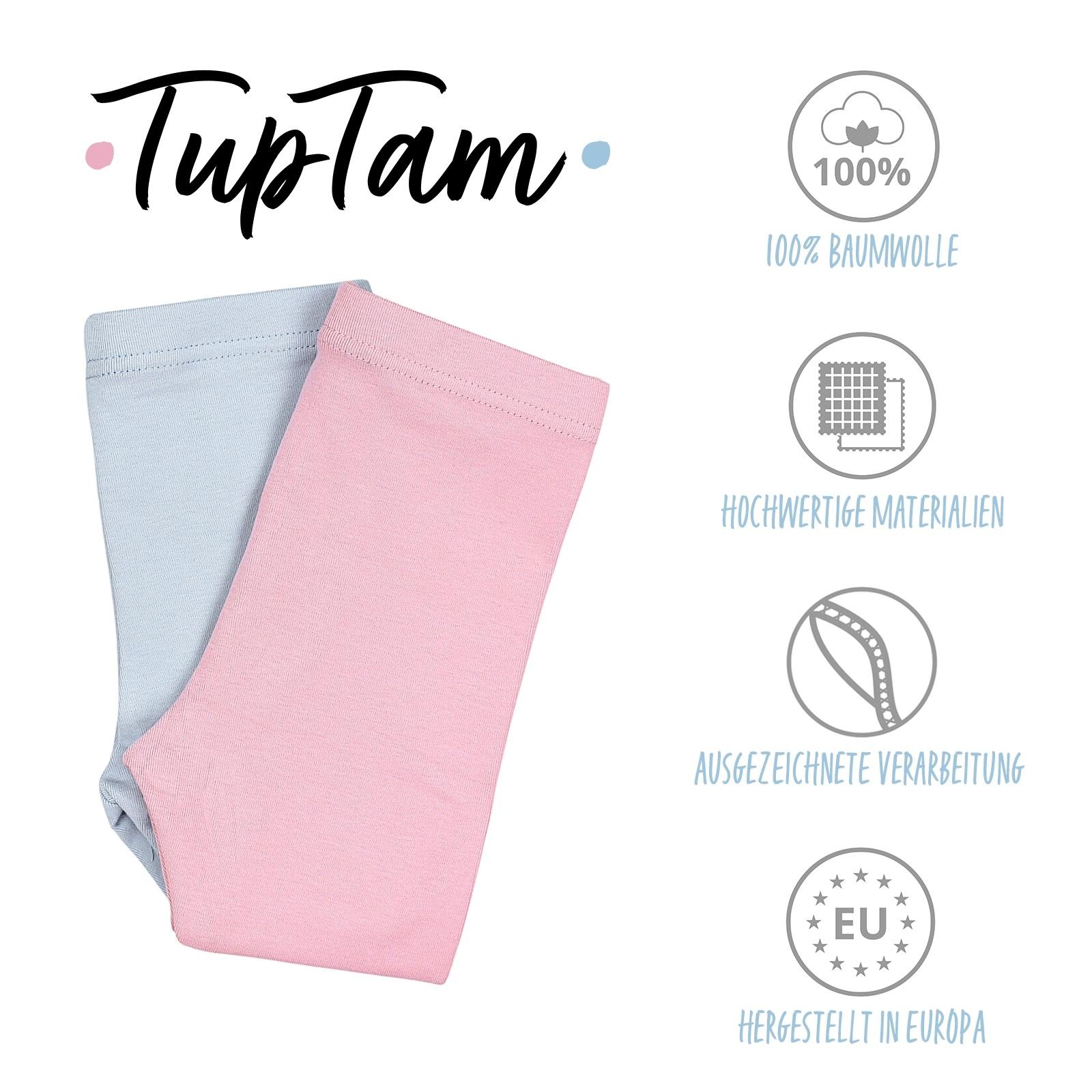 TupTam Leggings »Leggings Baby Mädchen Lange Leggings 2er Pack«