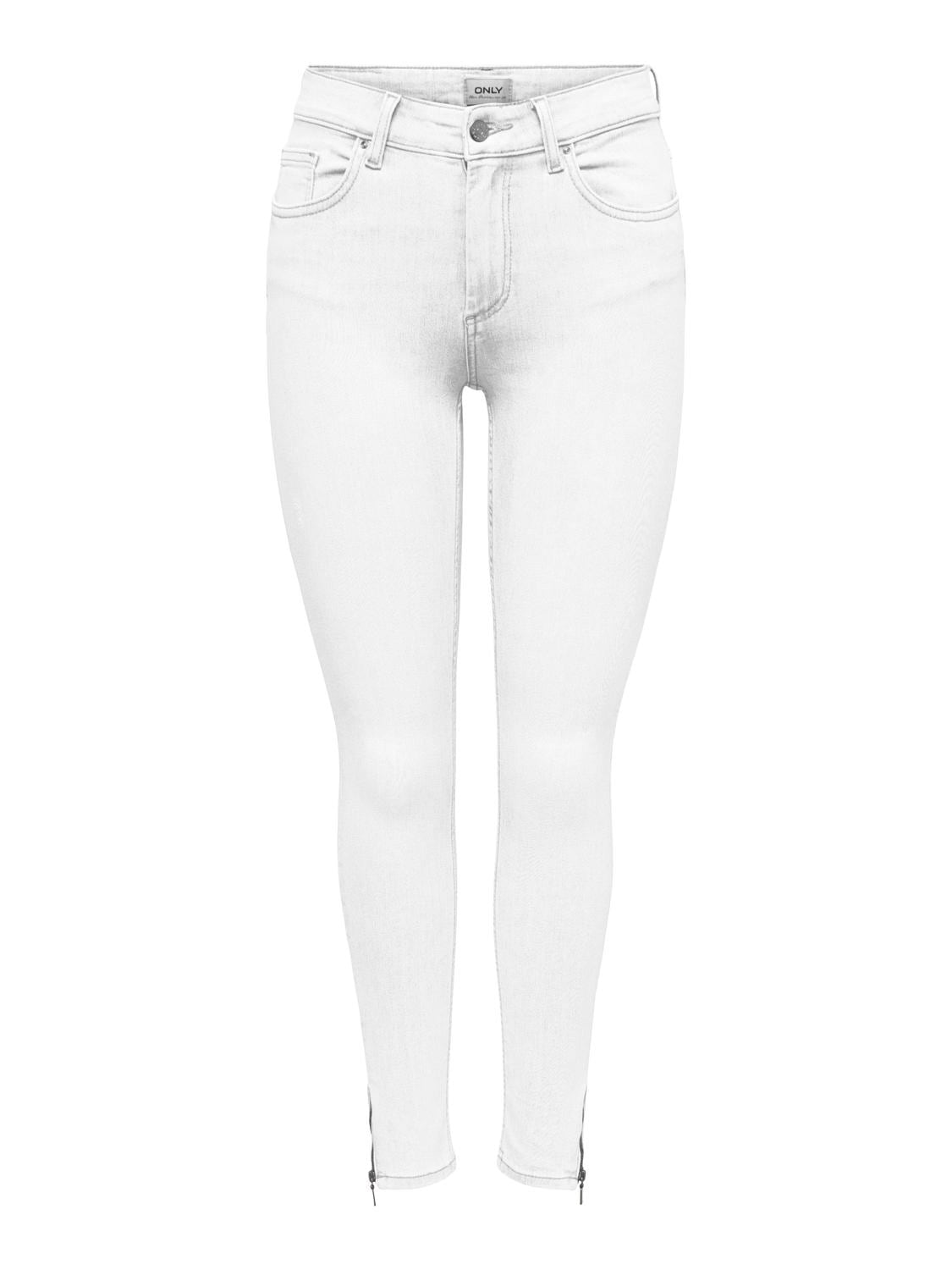 ONLY Skinny-fit-Jeans »ONLBLUSH MID SKINNY ANKLE ZIP DNM BOX«