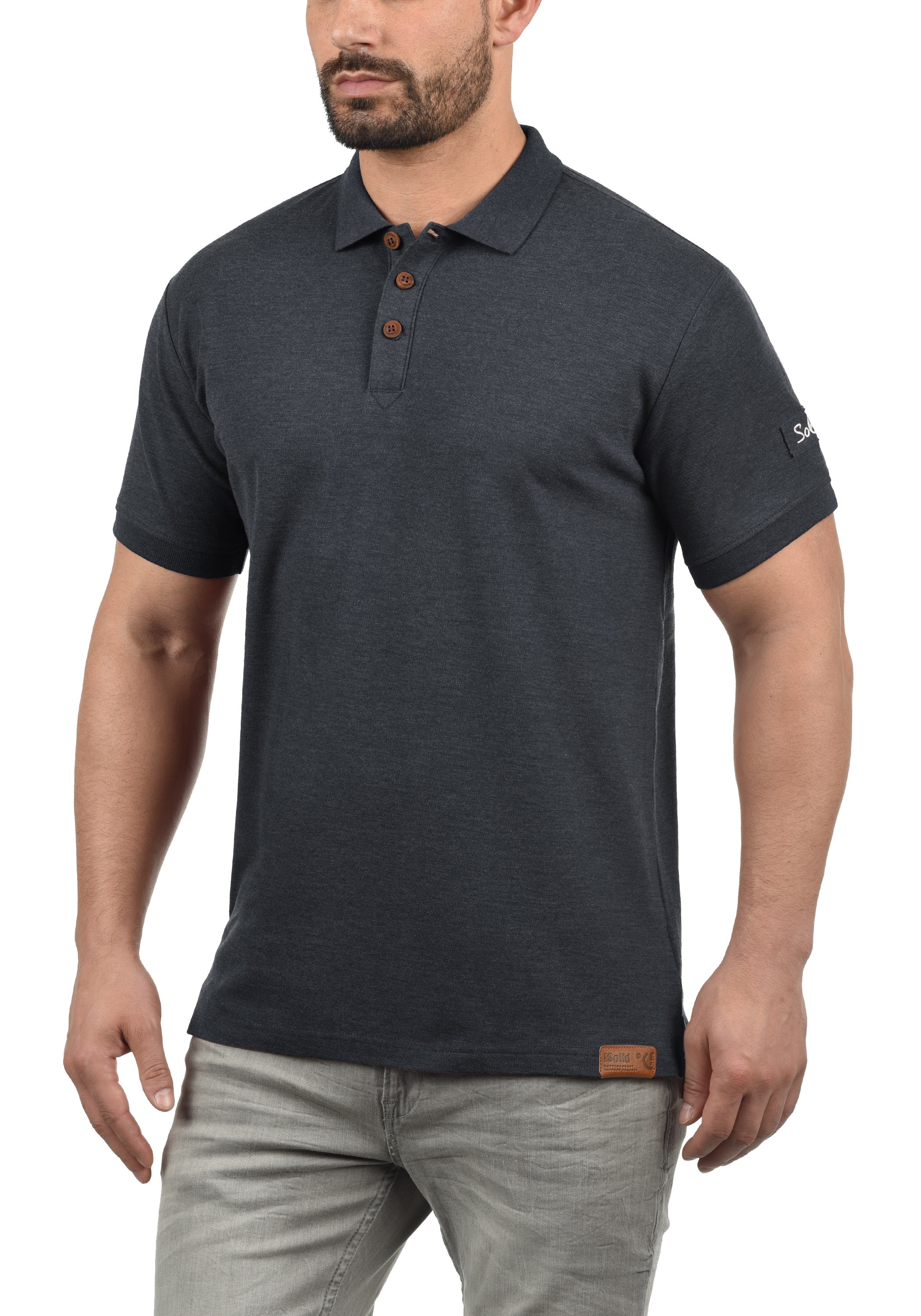 !Solid Poloshirt »Poloshirt SDTripPolo«