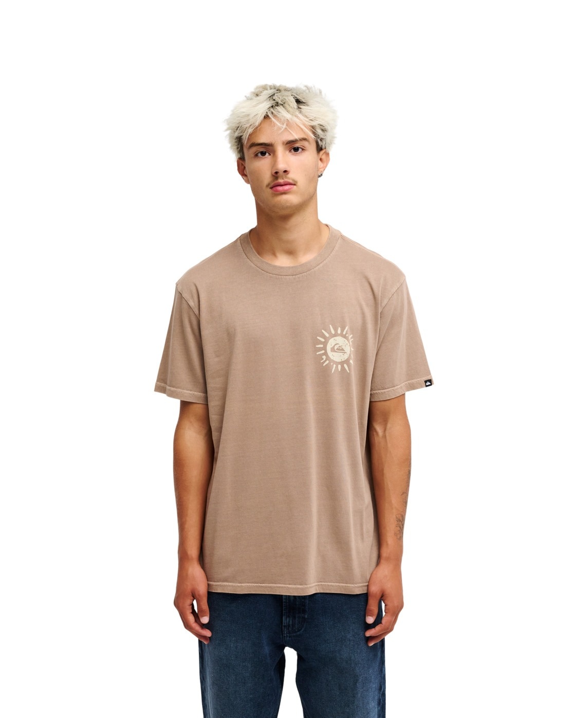 Quiksilver T-Shirt »Evo Neon Blue«