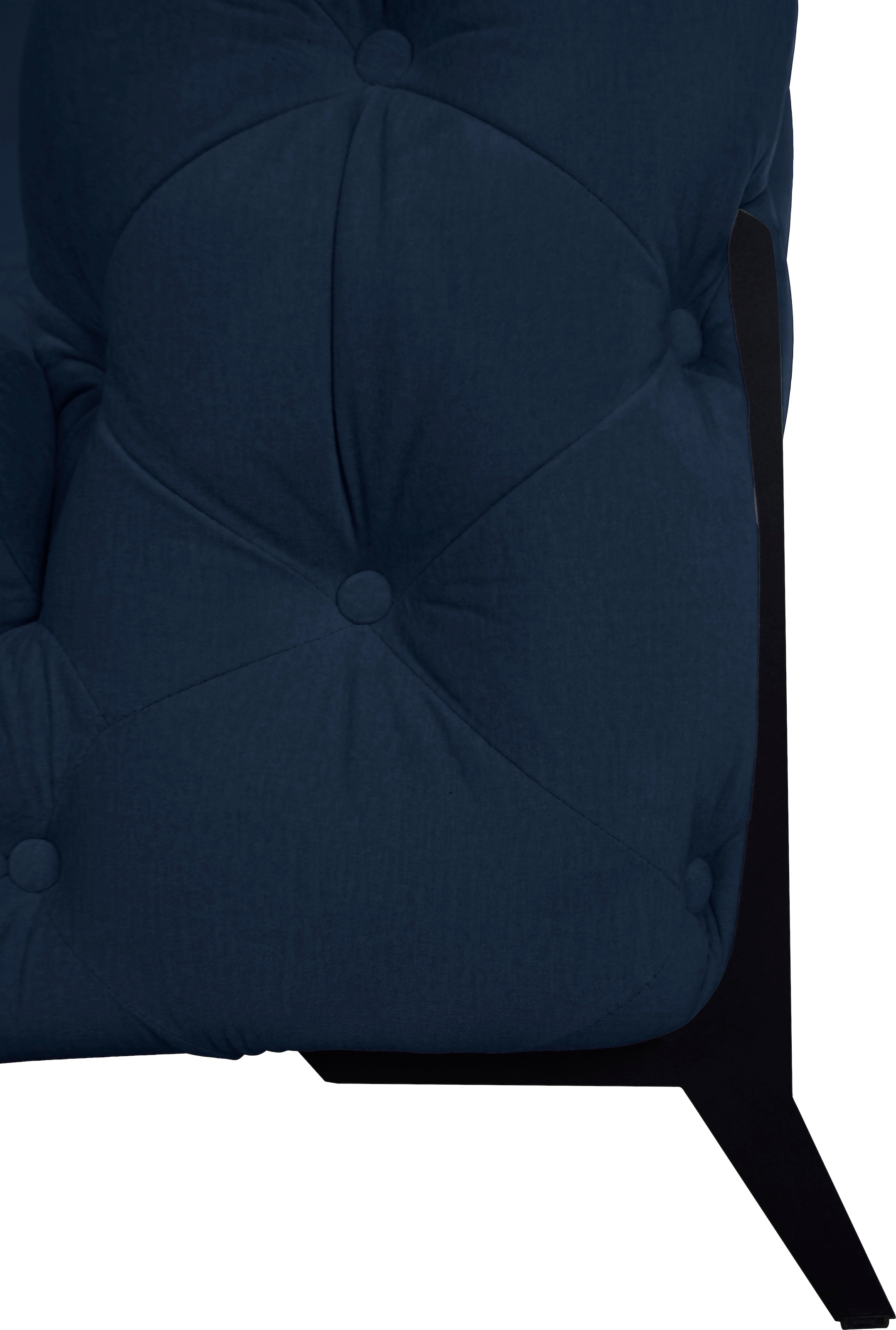 Home affaire Chesterfield-Sessel »Amaury Sessel« aufwändige Knopfheftung, moderne Chesterfield Optik, Fußfarbe wählbar