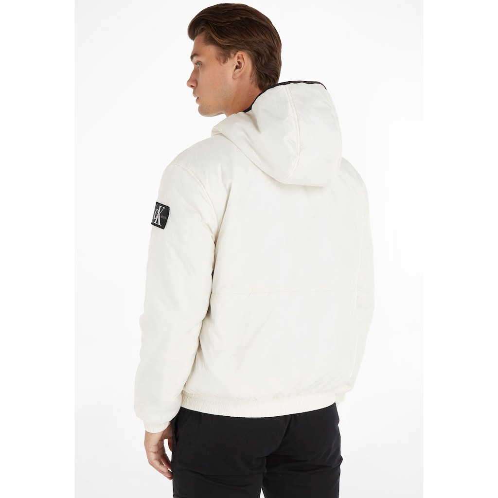 Calvin Klein Jeans Windbreaker »TRIM WINDBREAKER JACKET«, mit Kapuze