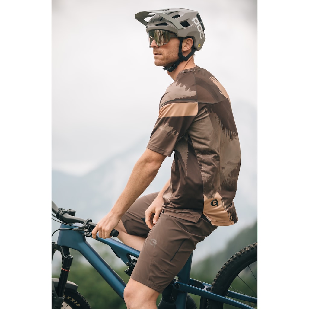 Gonso Radtrikot »MASINO«, Herren MTB-Radshirt kurzarm, leichtes Fahrradtrikot, Funktionsshirt
